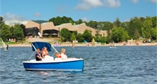 Electric Boats at Center Parcs Bispinger Heide