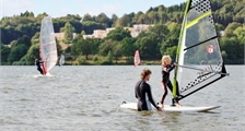 Wind surfing at Center Parcs Park Bostalsee