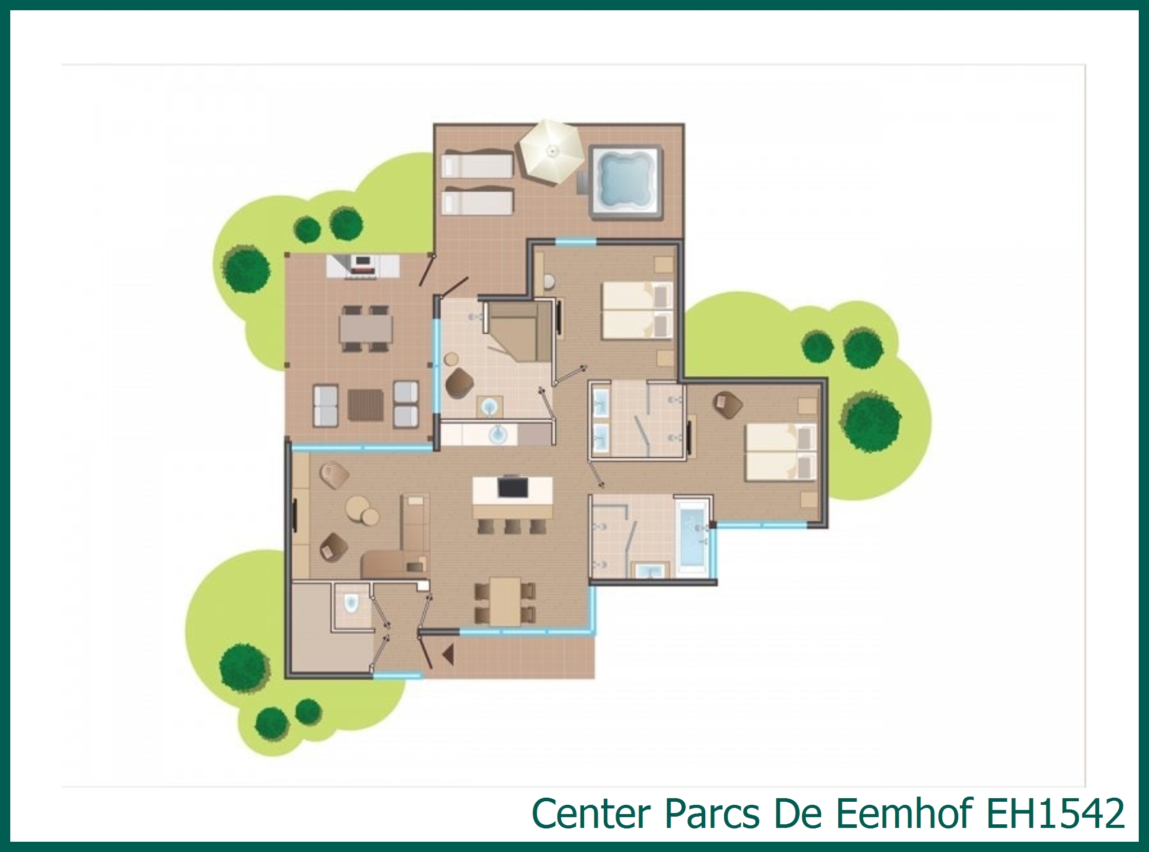 Wellness Cottage EH1542 at De Eemhof