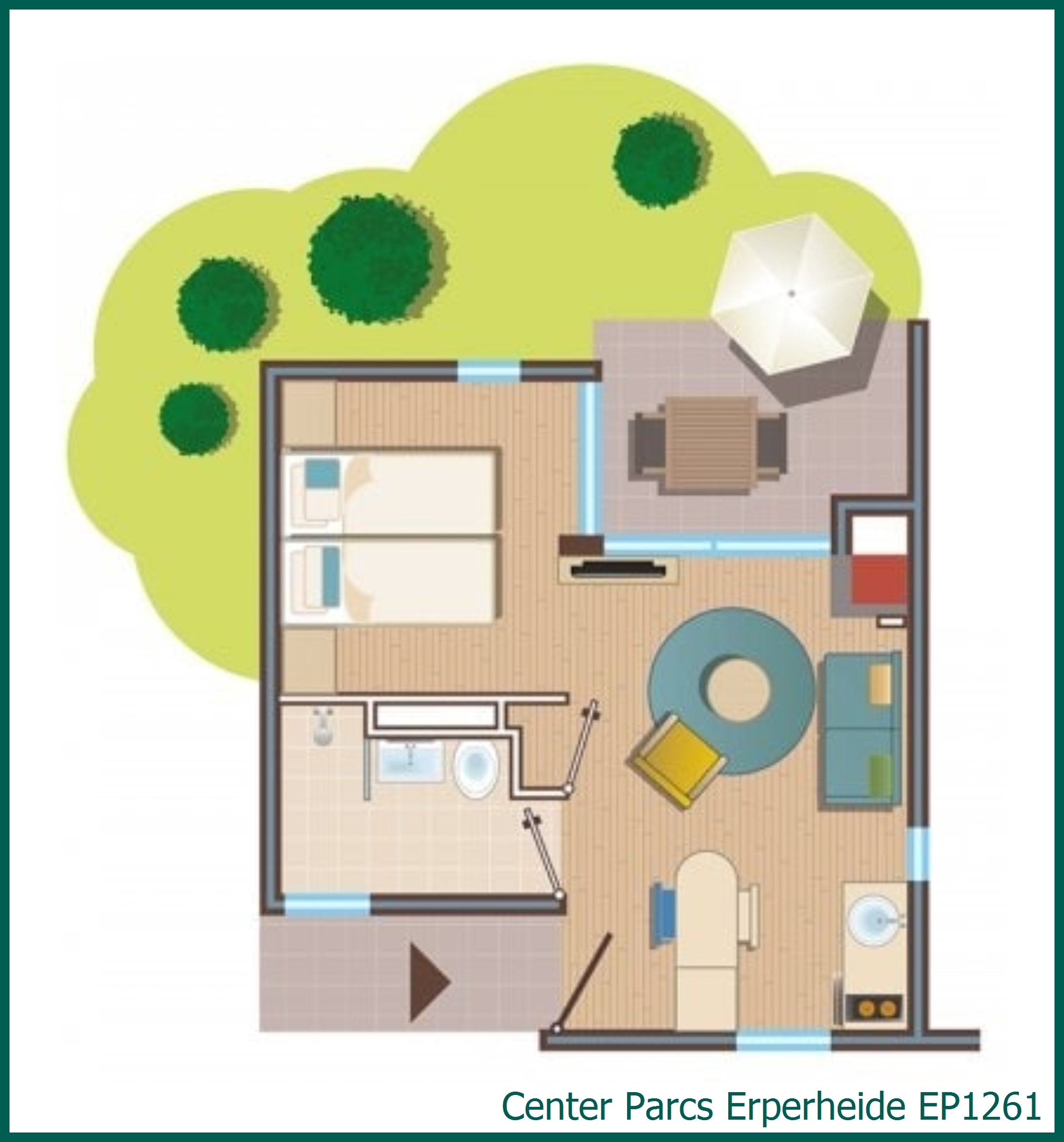 Premium Apartment EP1261 at Erperheide