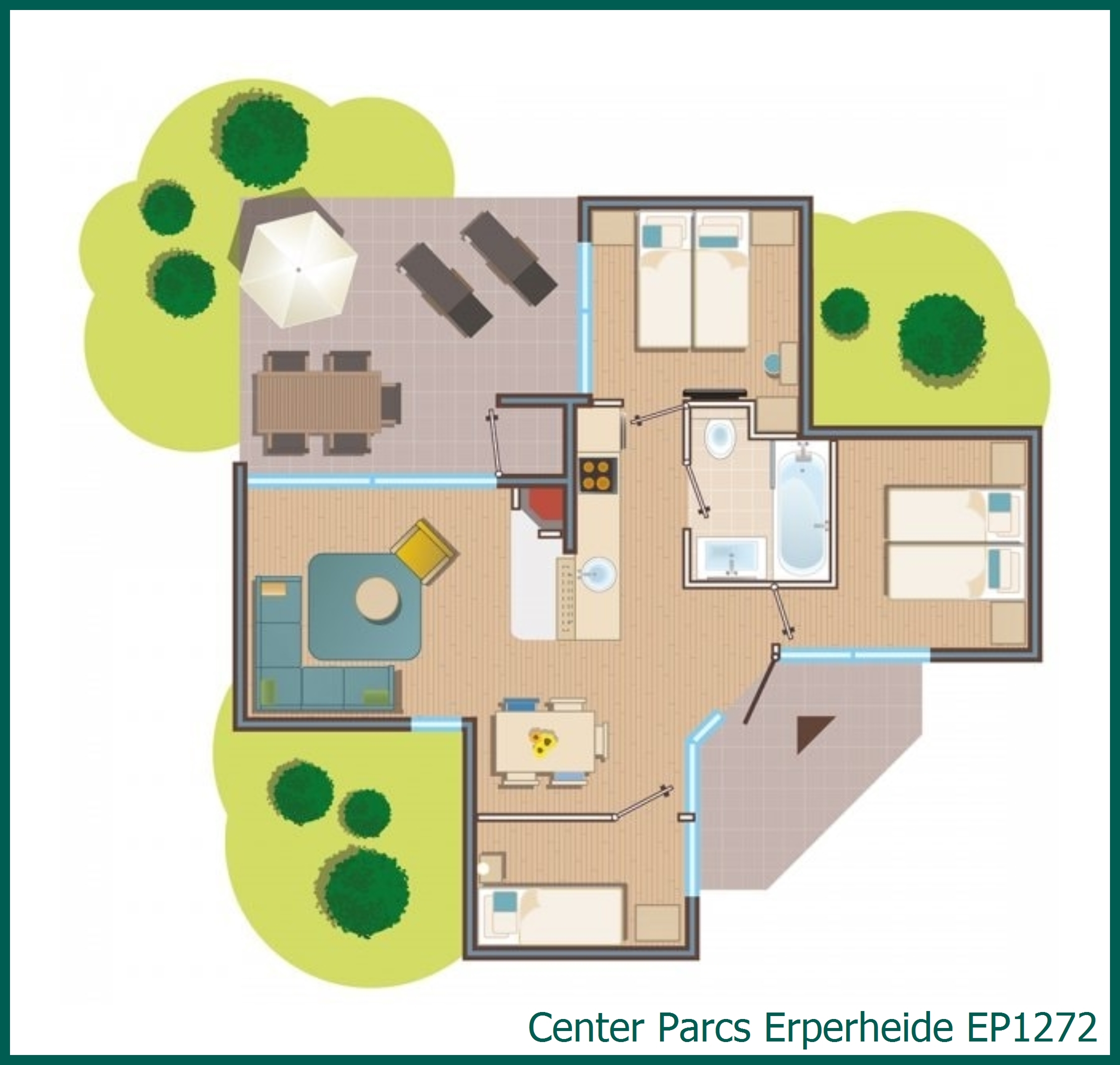 Premium cottage EP1272 at Erperheide