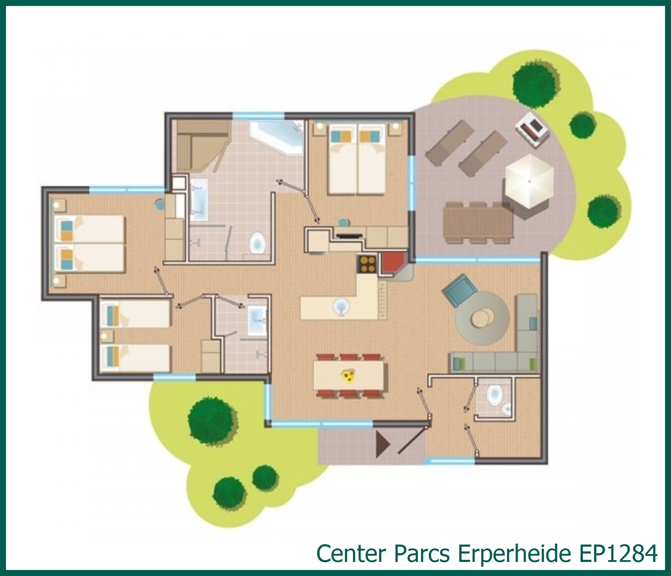 VIP cottage EP1284 at Erperheide