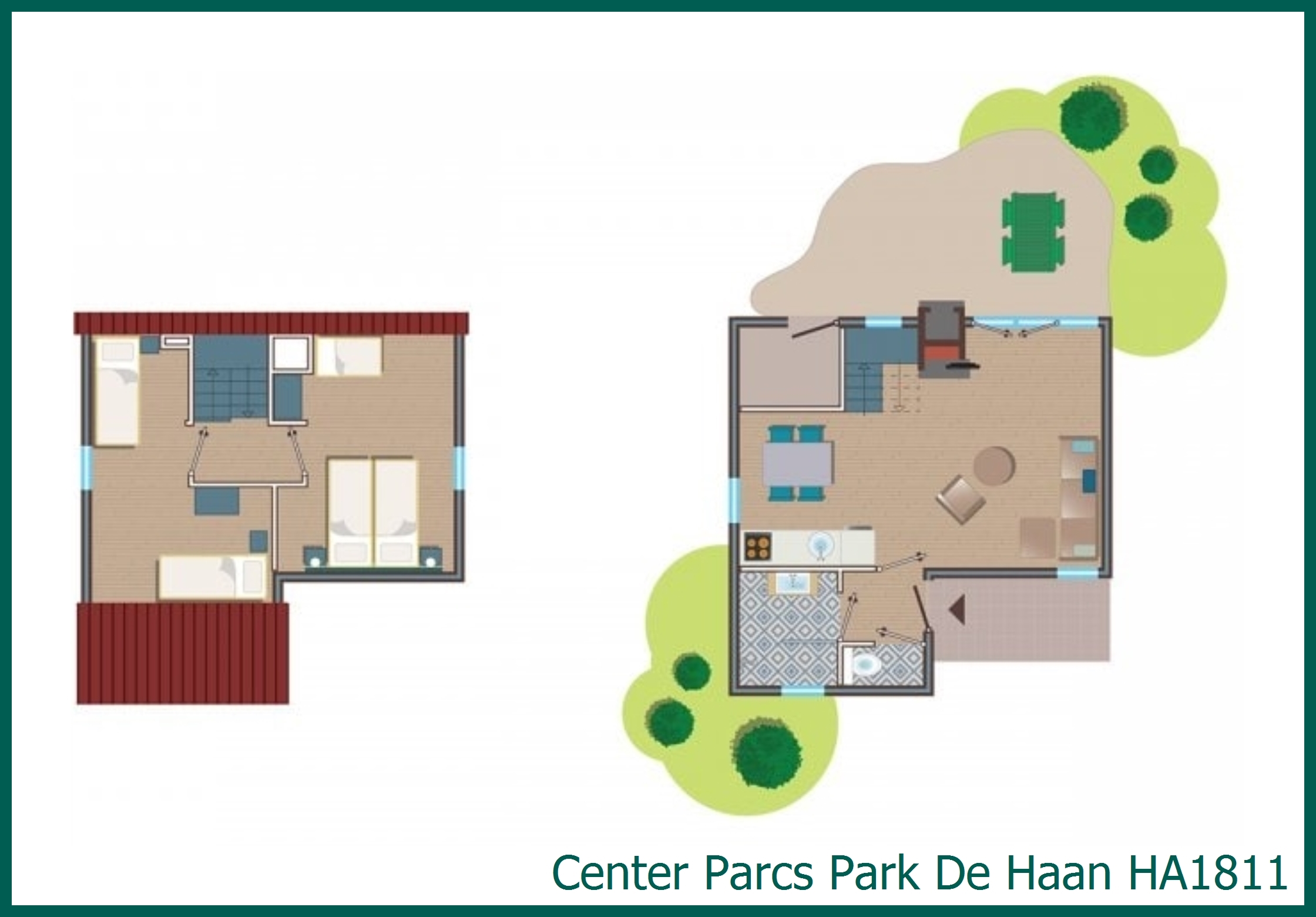 Comfort cottage HA1811 at Park De Haan