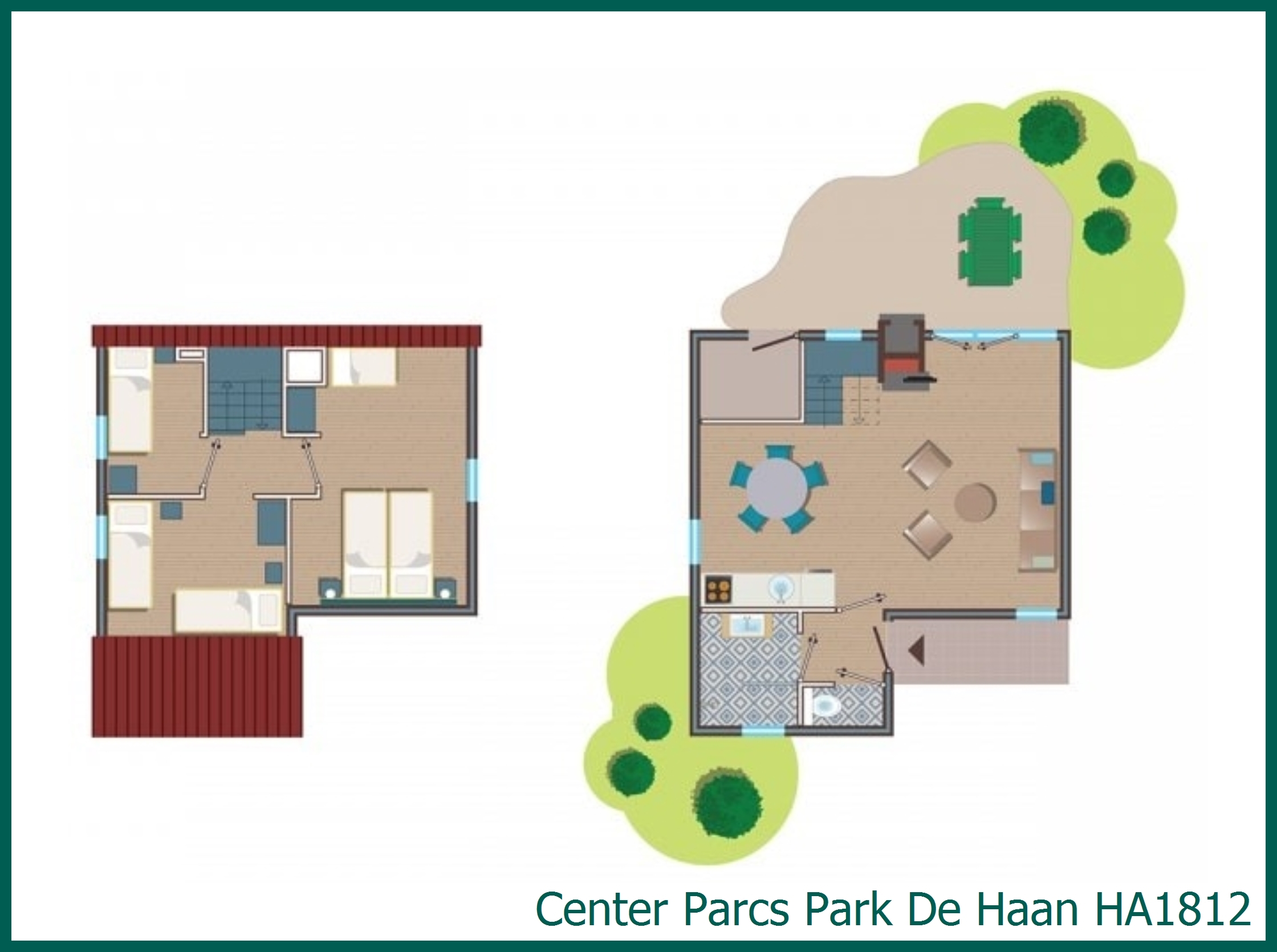 Comfort cottage HA1812 at Park De Haan