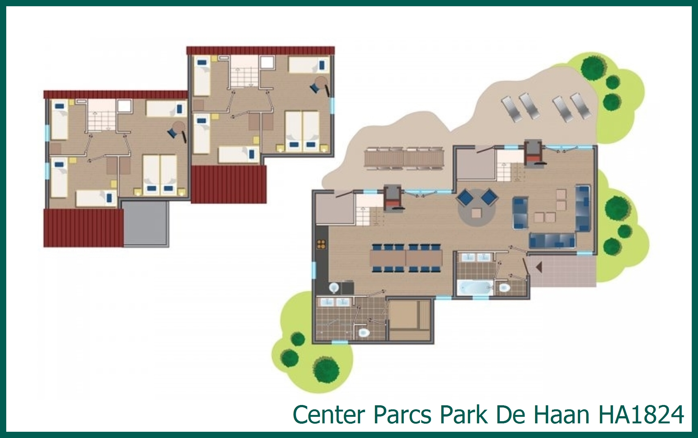 Premium cottage HA1824 at Park De Haan