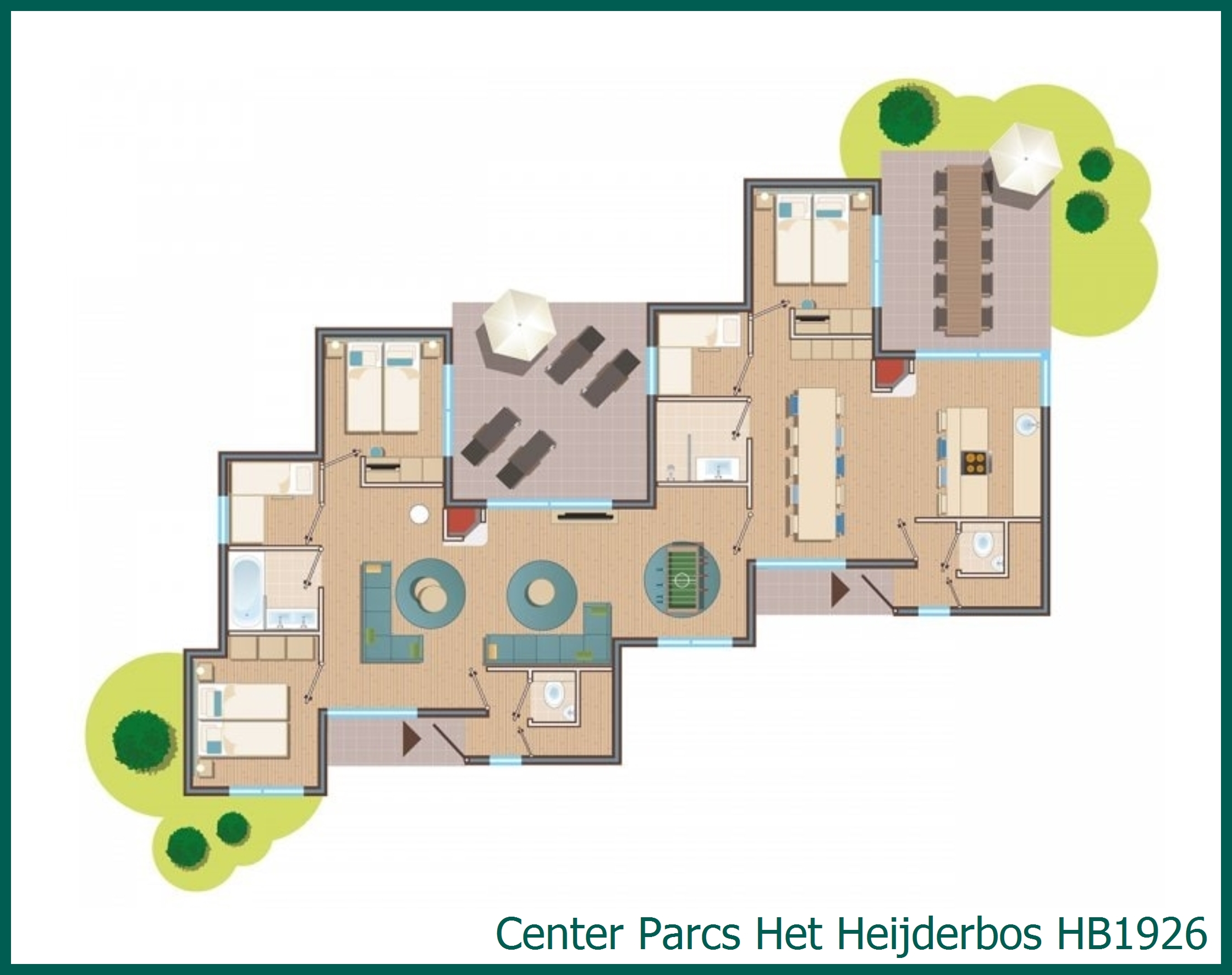 Premium cottage HB1926 at Het Heijderbos