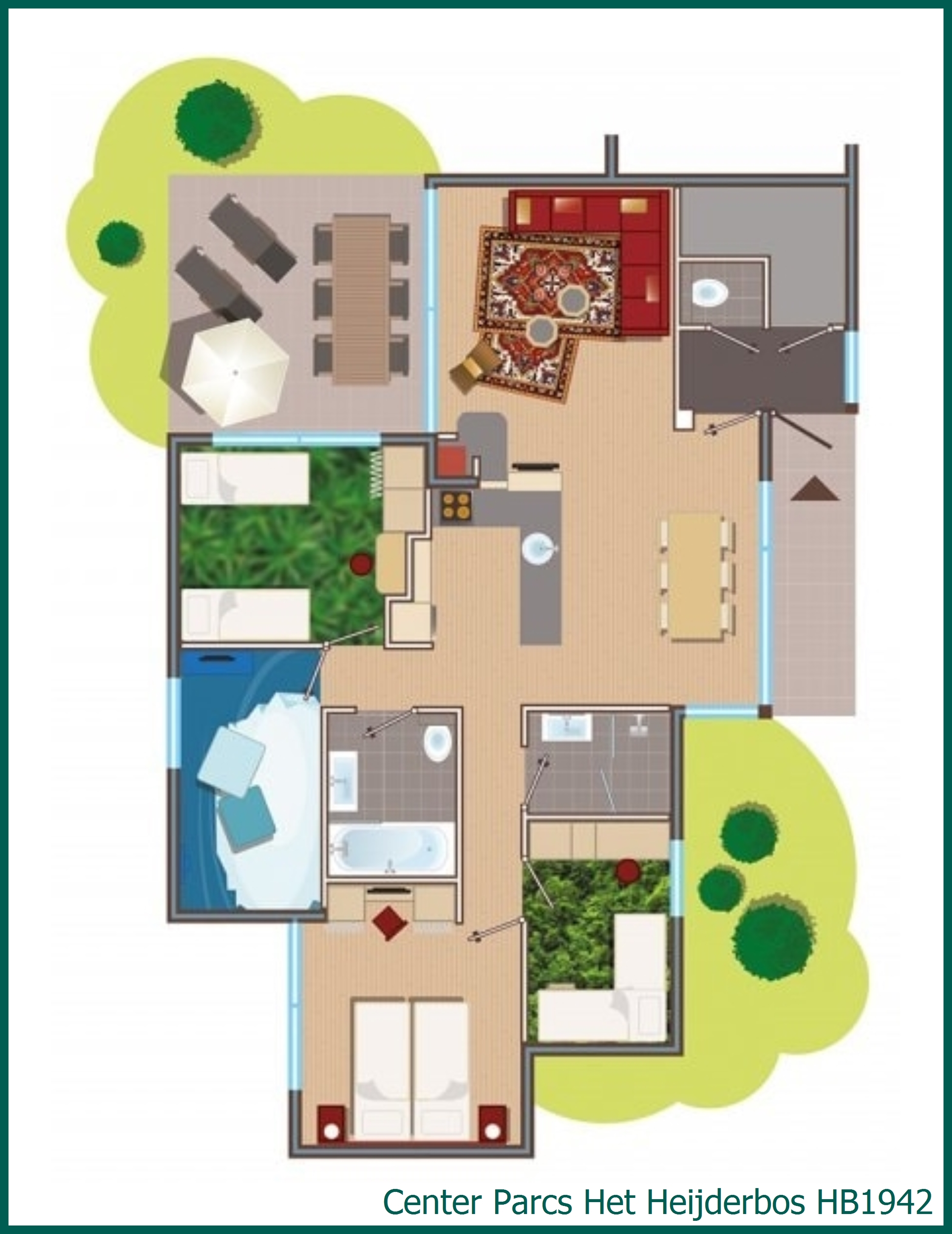 Adventure Cottage HB1942 at Het Heijderbos