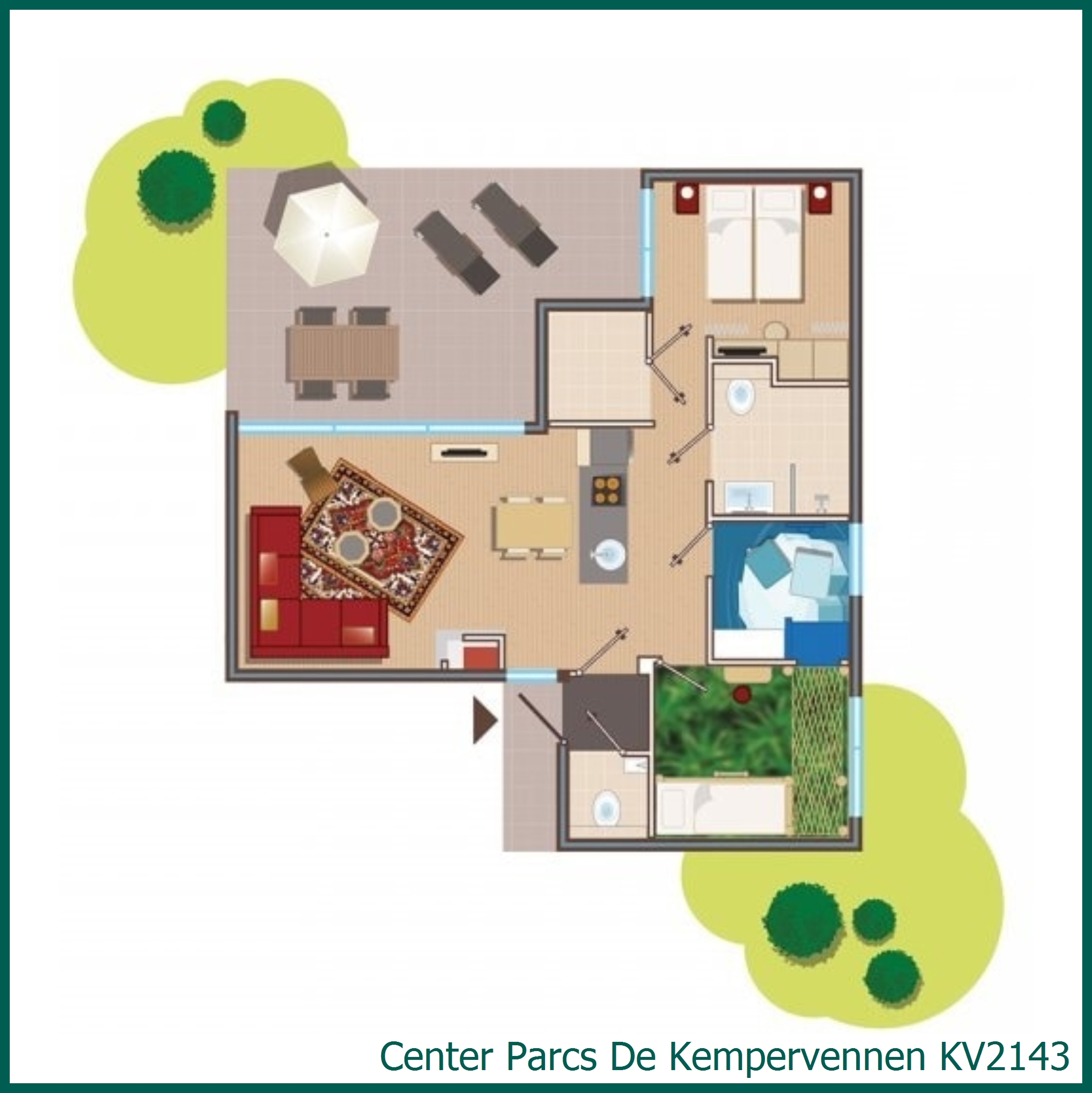 Adventure Cottage KV2143 at De Kempervennen