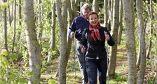 Nordic walking at Center Parcs Le Lac d'Ailette