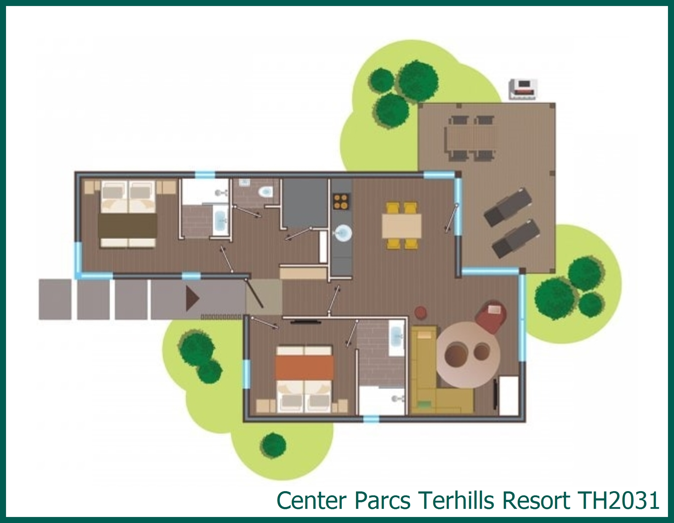 VIP Lakeside cottage TH2031 at Terhills Resort
