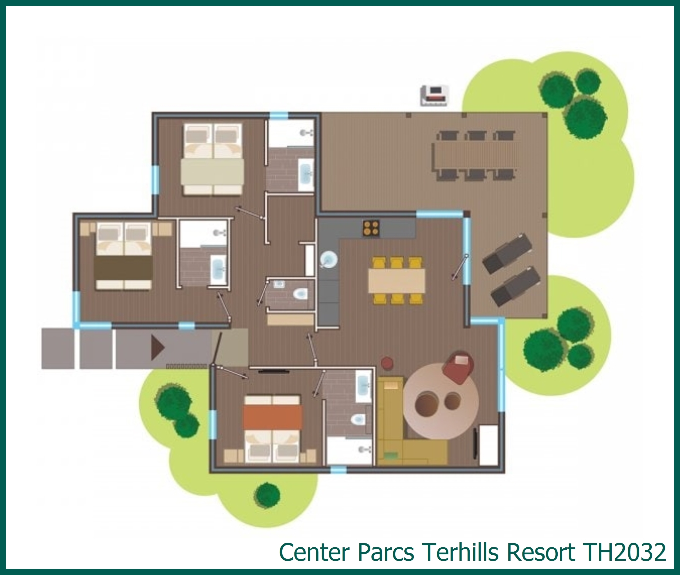 VIP Lakeside cottage TH2032 at Terhills Resort