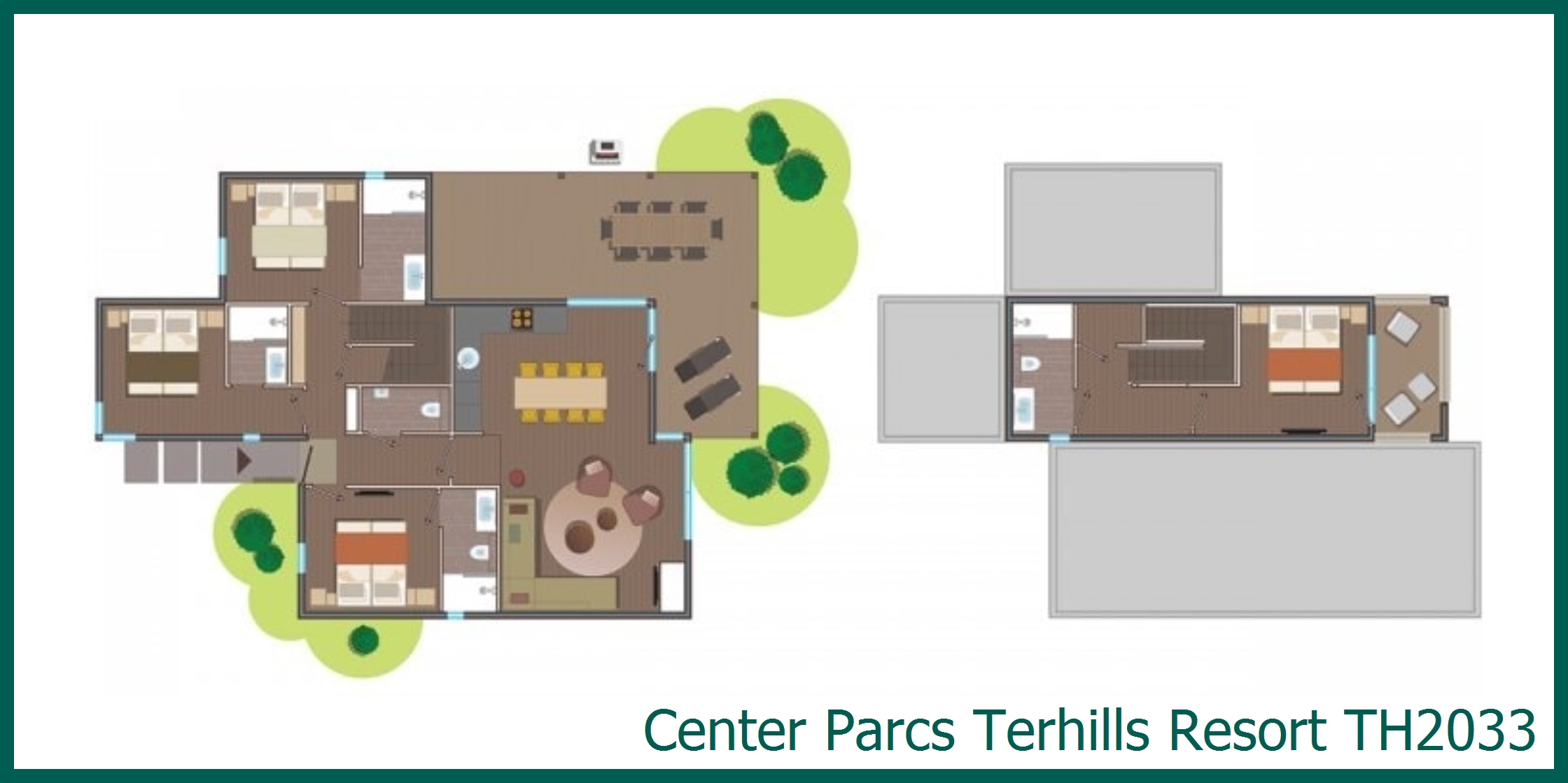VIP Lakeside cottage TH2033 at Terhills Resort