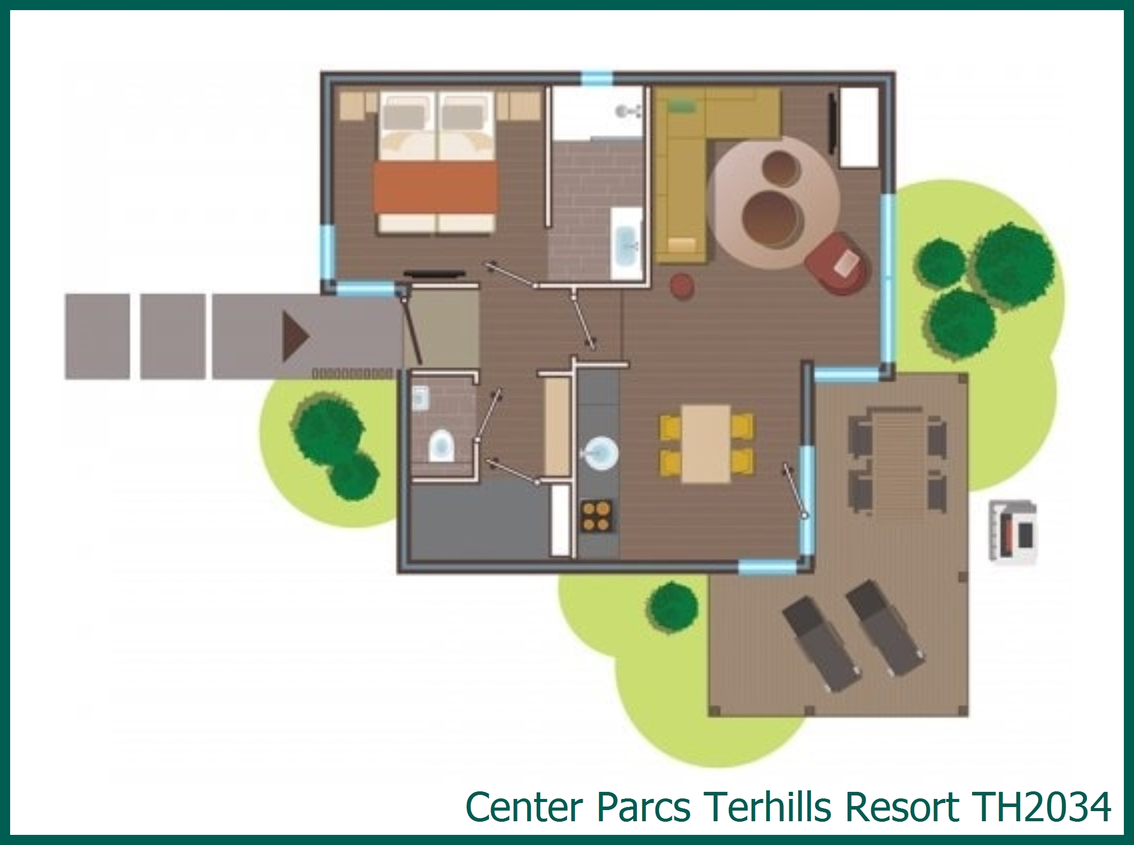 VIP cottage TH2034 at Terhills Resort