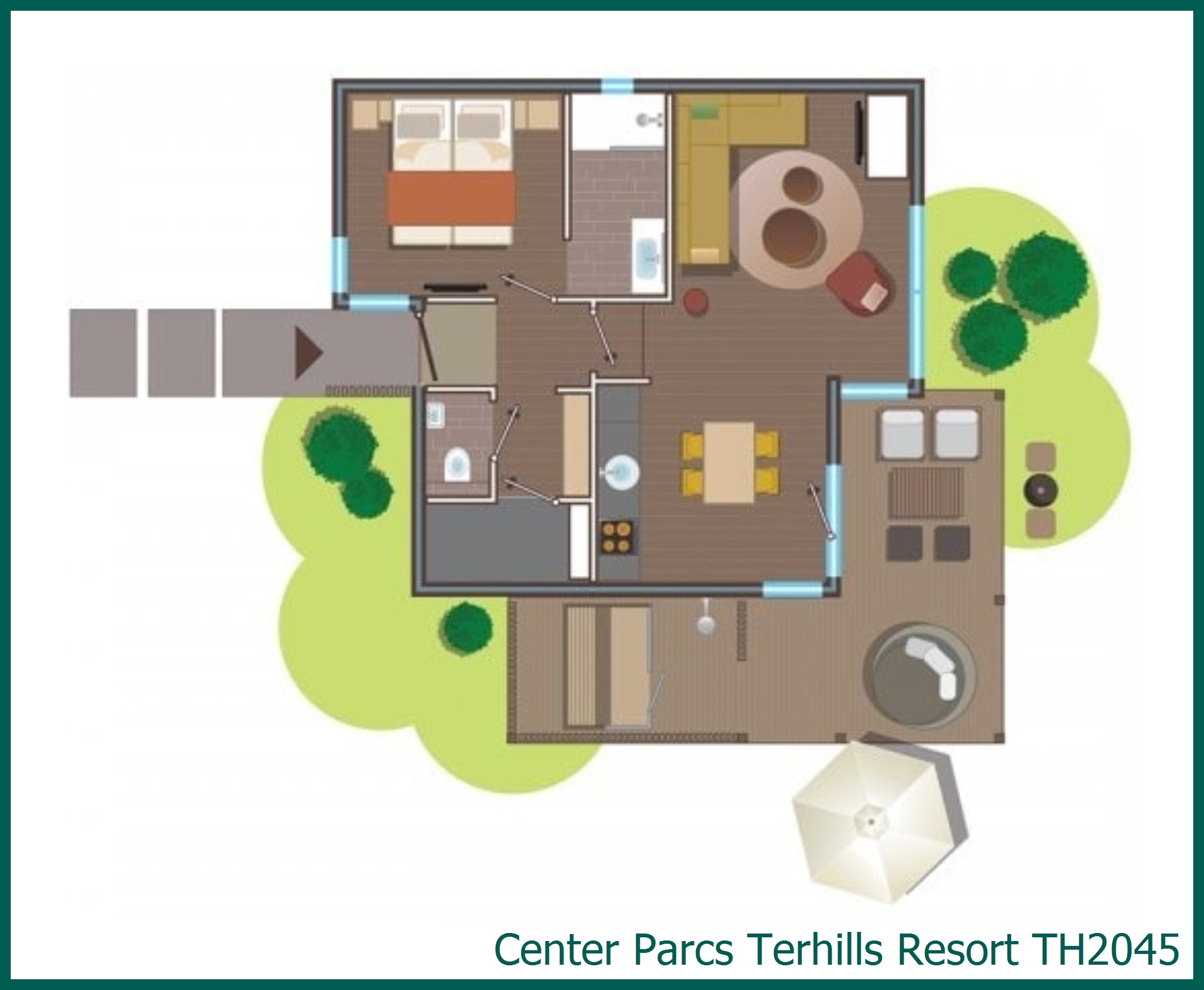 Exclusive cottage TH2045 at Terhills Resort