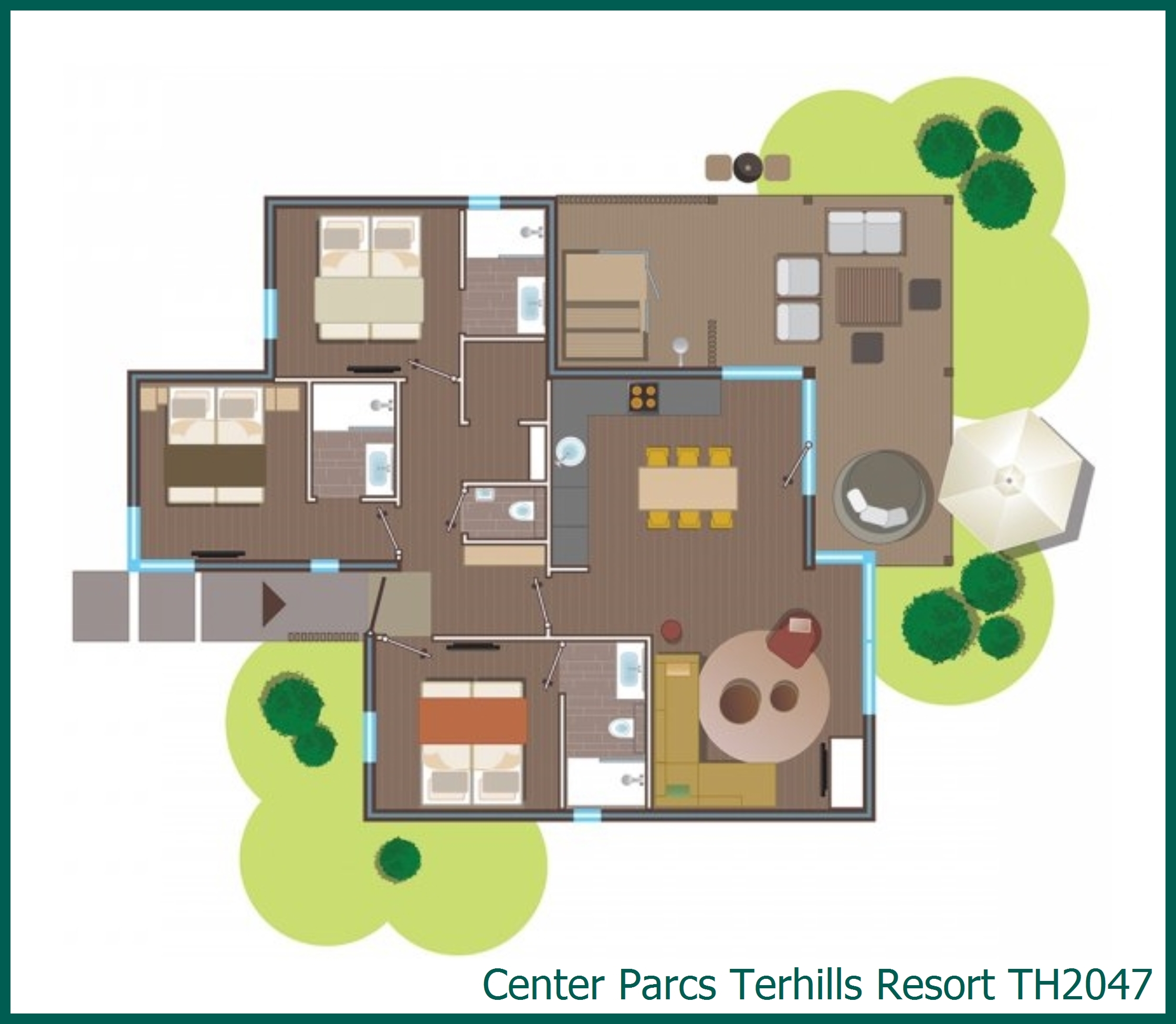 Exclusive cottage TH2047 at Terhills Resort