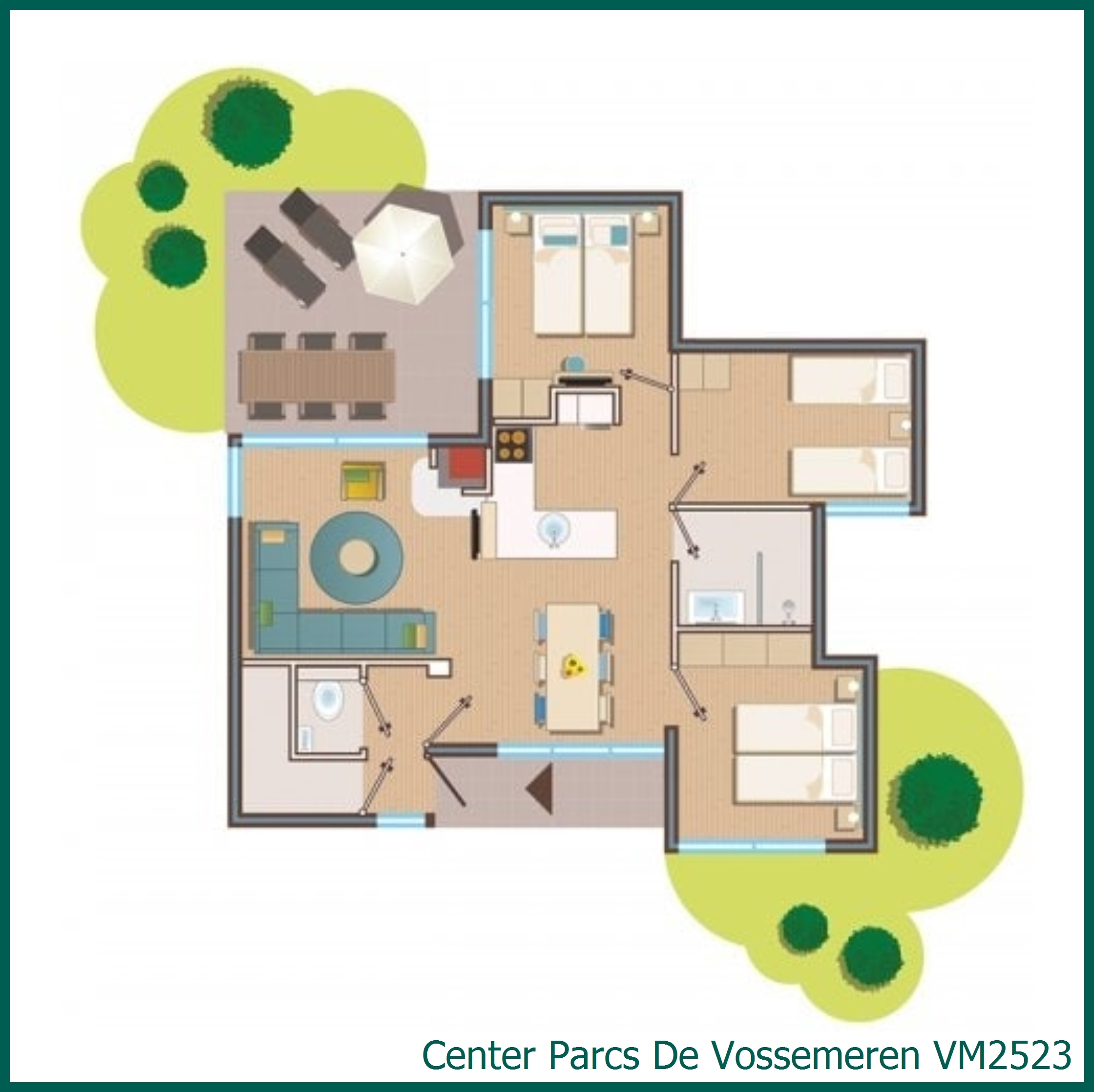 Premium cottage VM2523 at De Vossemeren