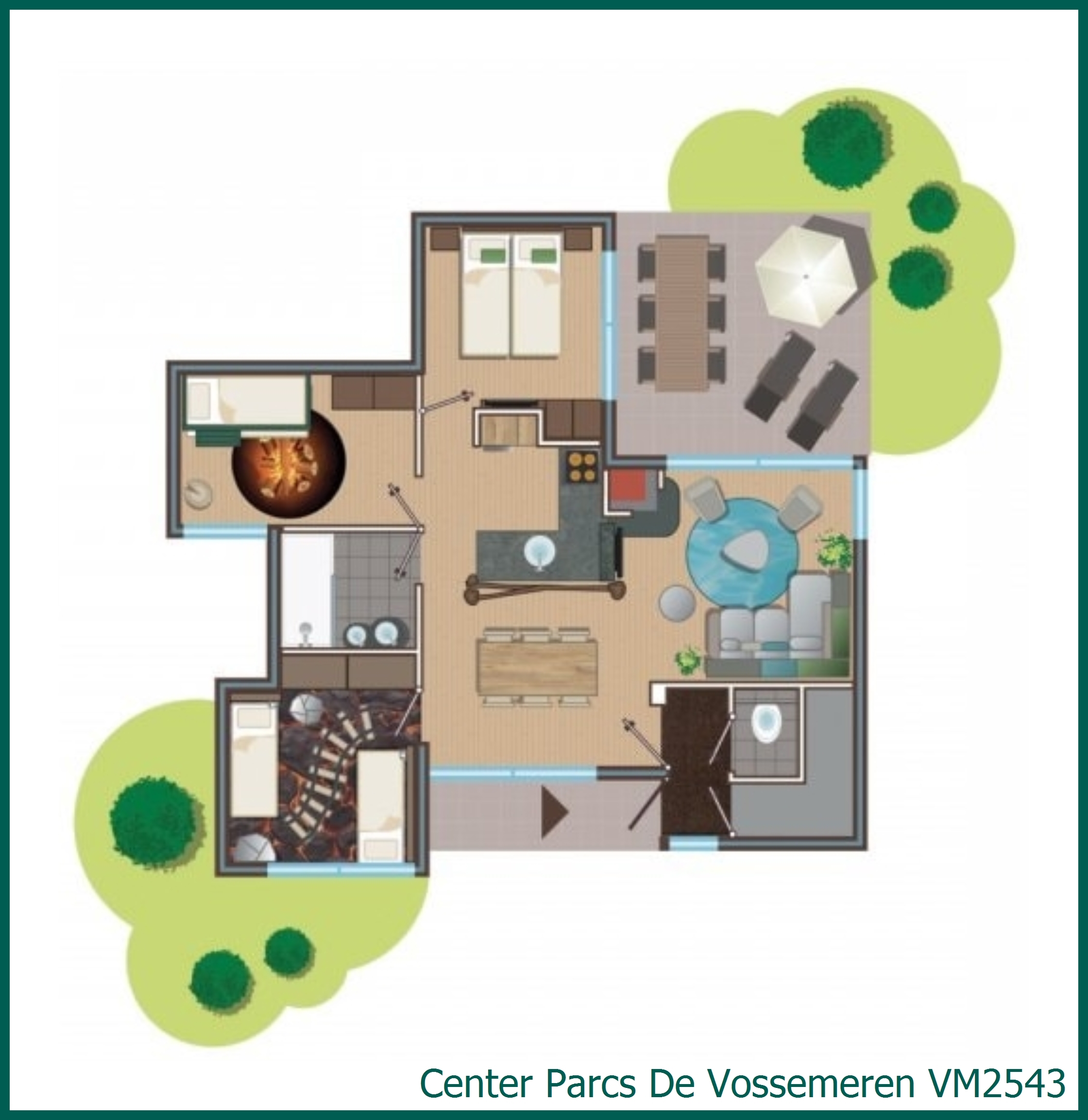 Wonders of Nature cottage VM2543 at De Vossemeren