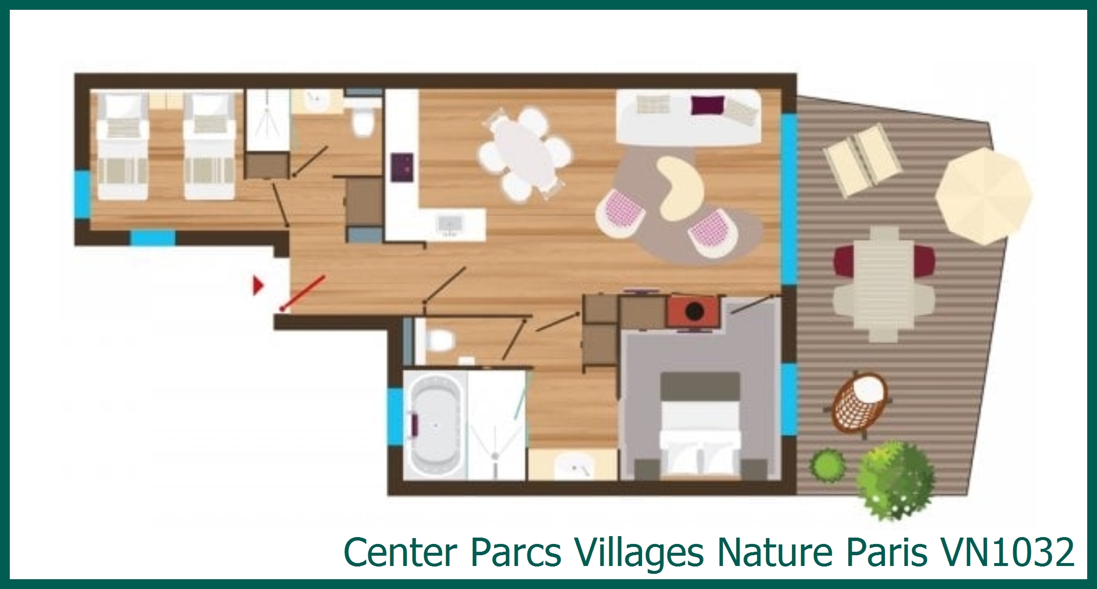 VN1032 at Villages Nature Paris