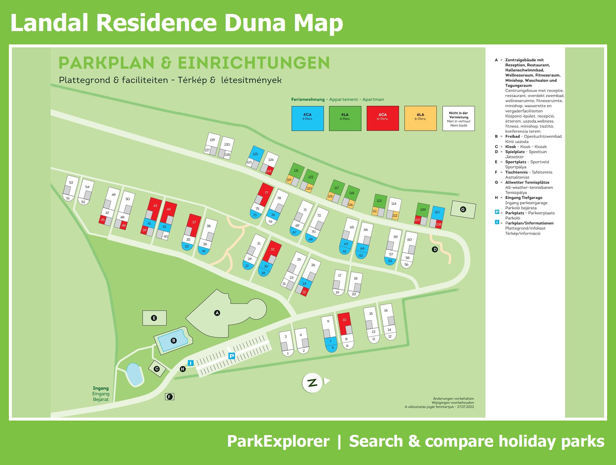 Map Residence Duna