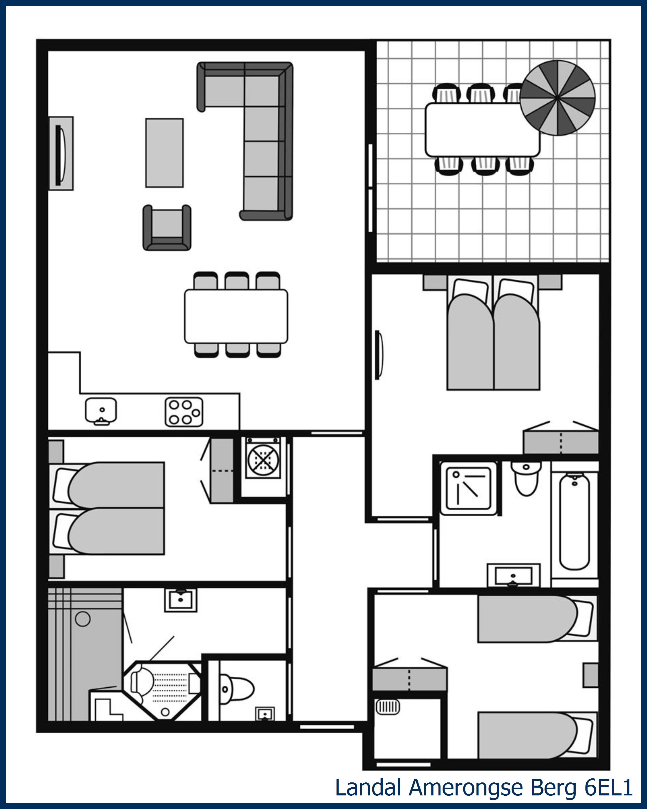 Bungalow 6EL1 at Amerongse Berg