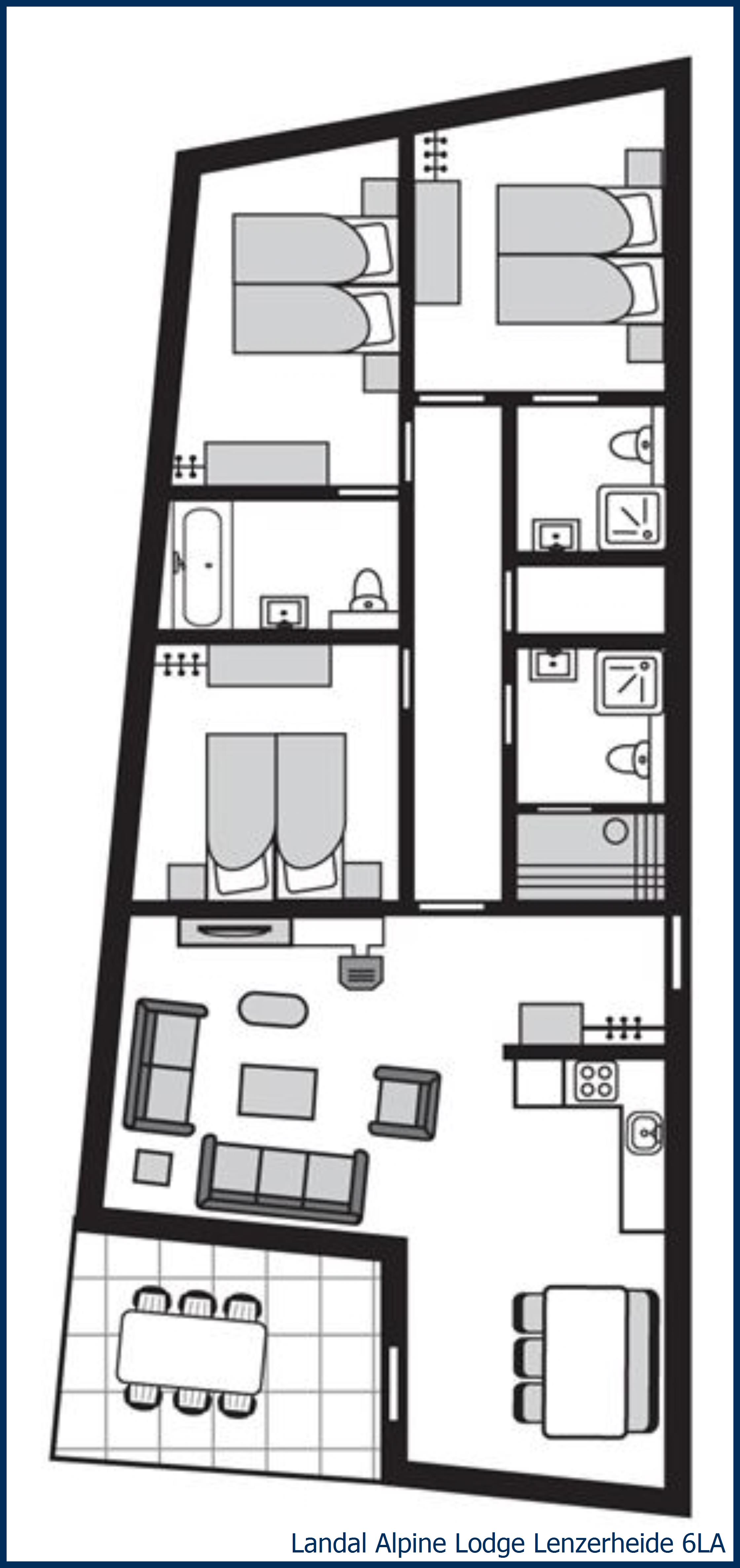 Apartment 6LA at Alpine Lodge Lenzerheide