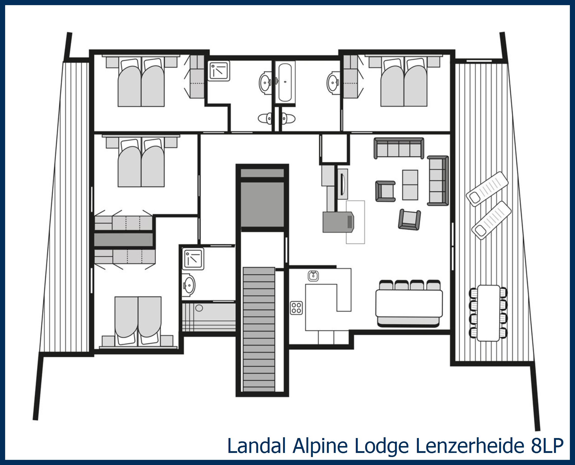 Penthouse 8LP at Alpine Lodge Lenzerheide