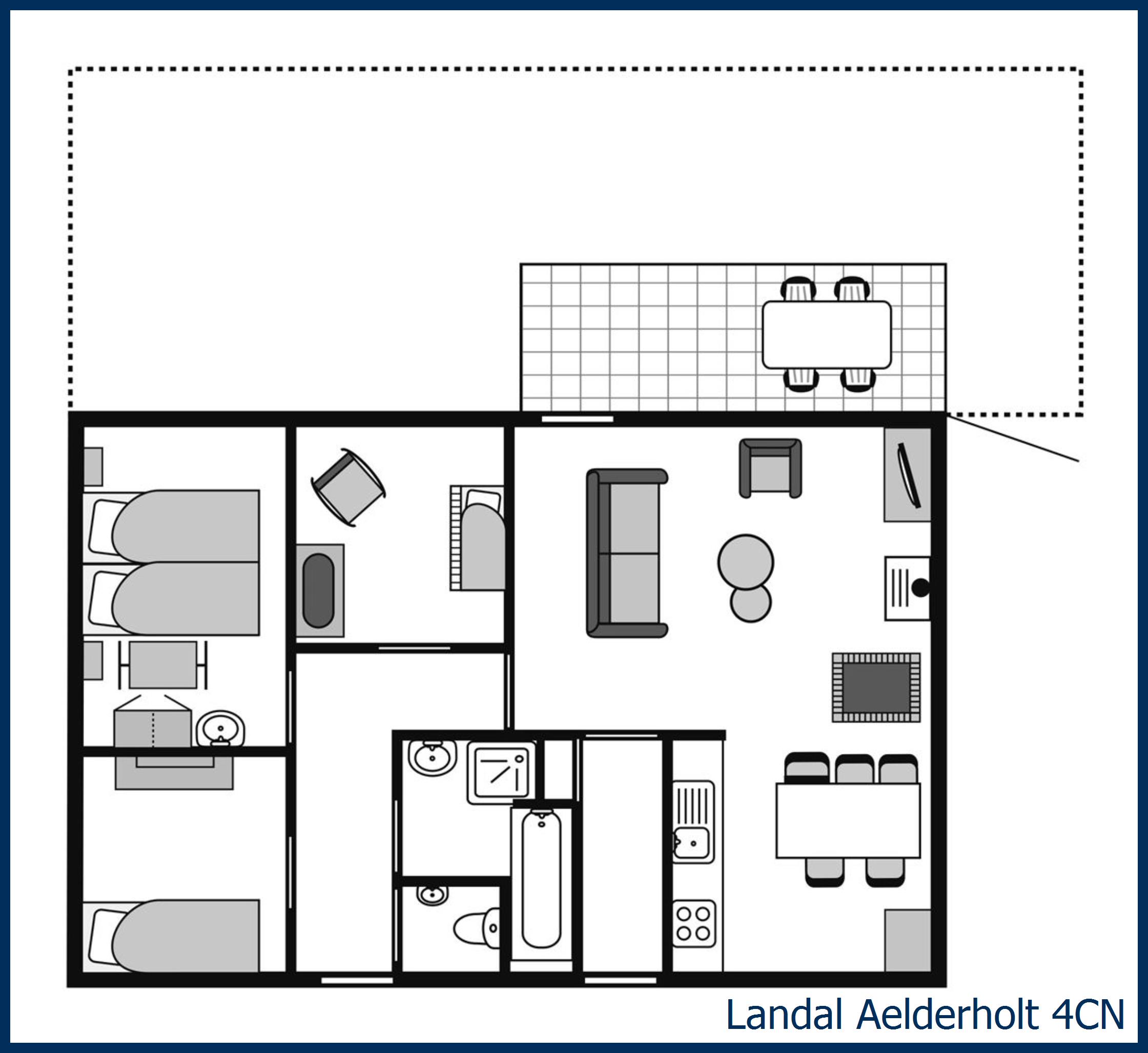Baby bungalow 4CN at Aelderholt