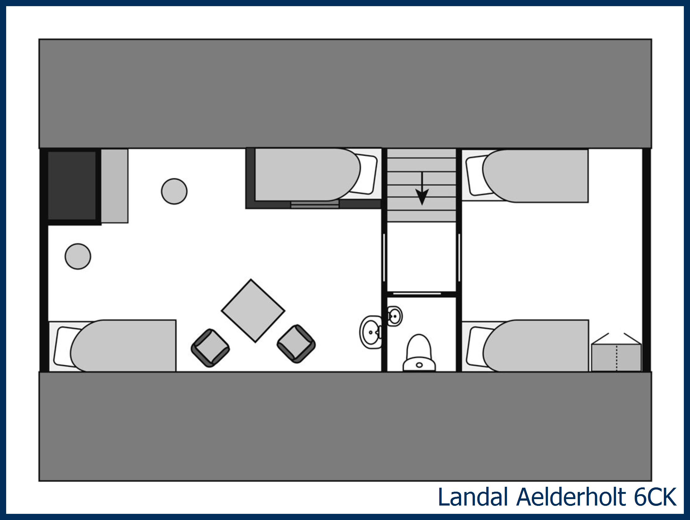 Kids bungalow 6CK at Aelderholt