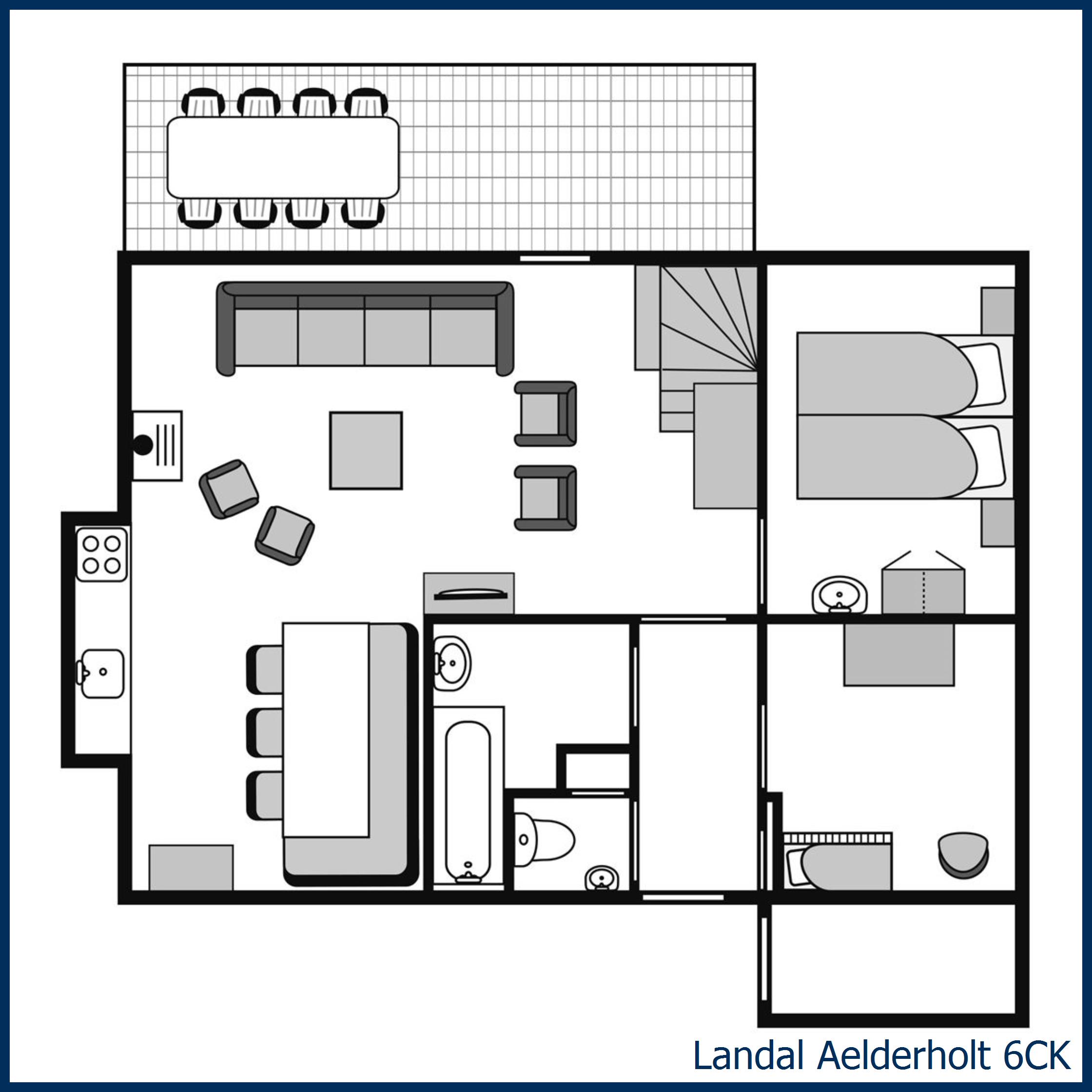 Kids bungalow 6CK at Aelderholt