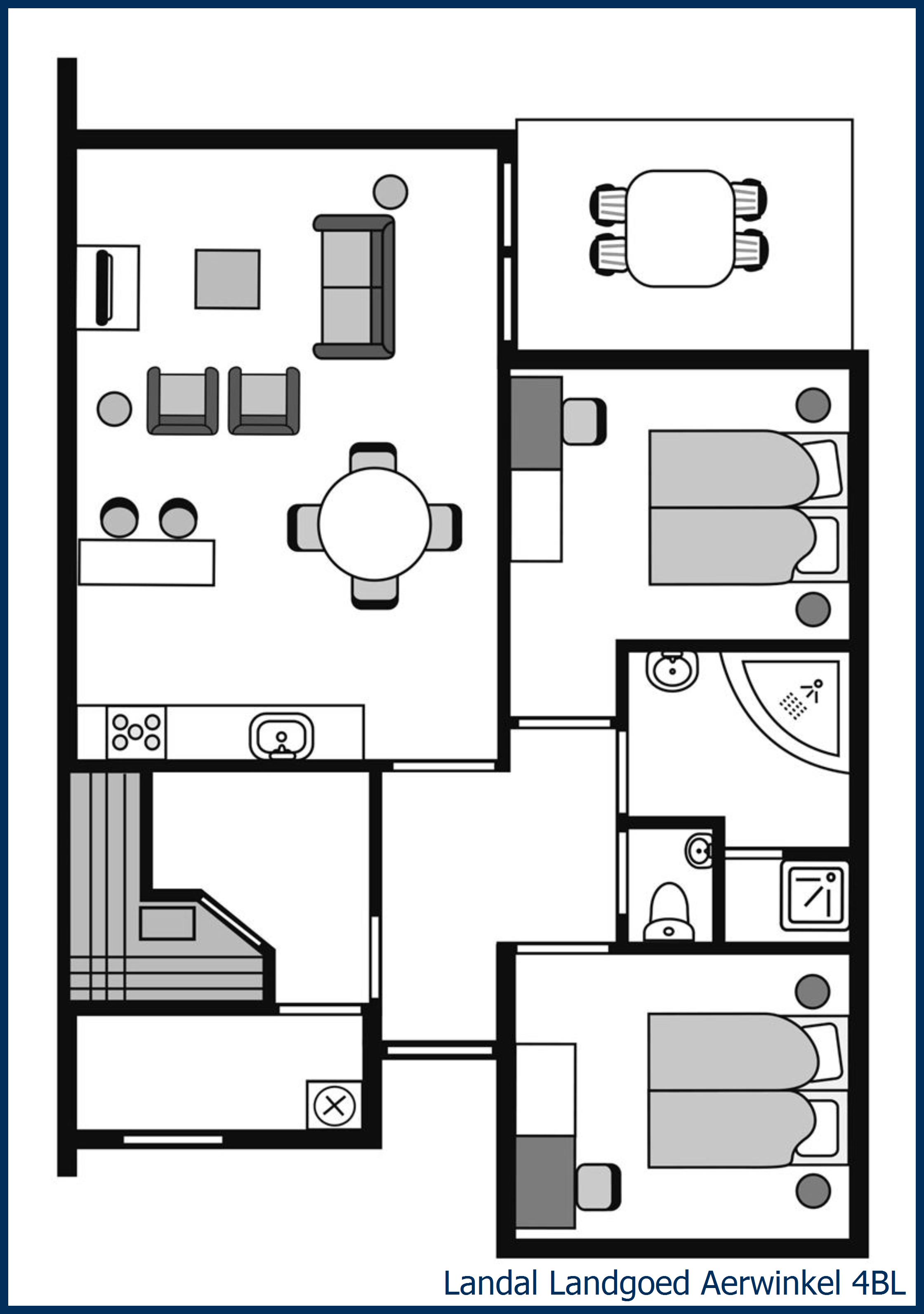 Bungalow 4BL at Aerwinkel