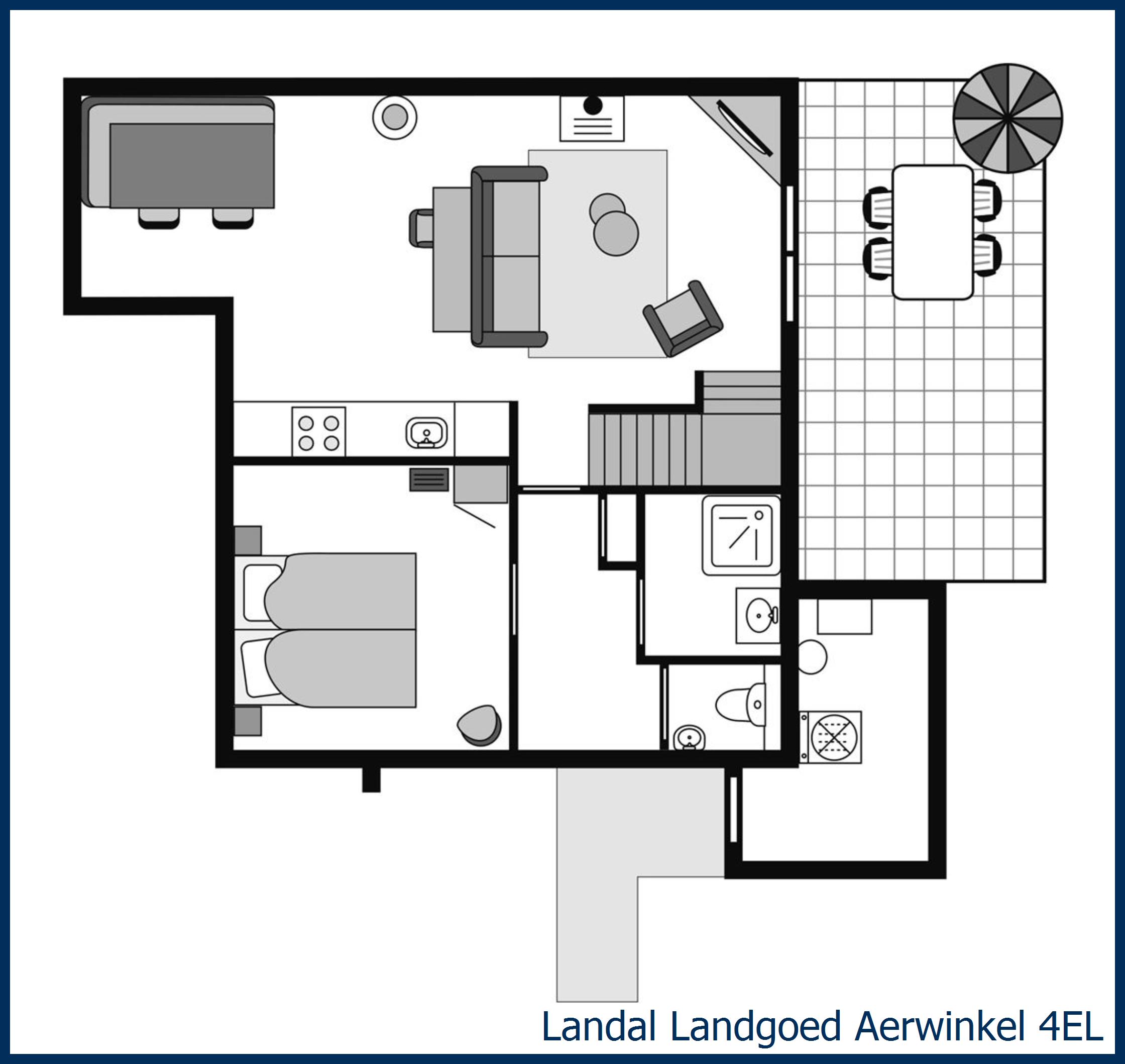 Bungalow 4EL at Aerwinkel