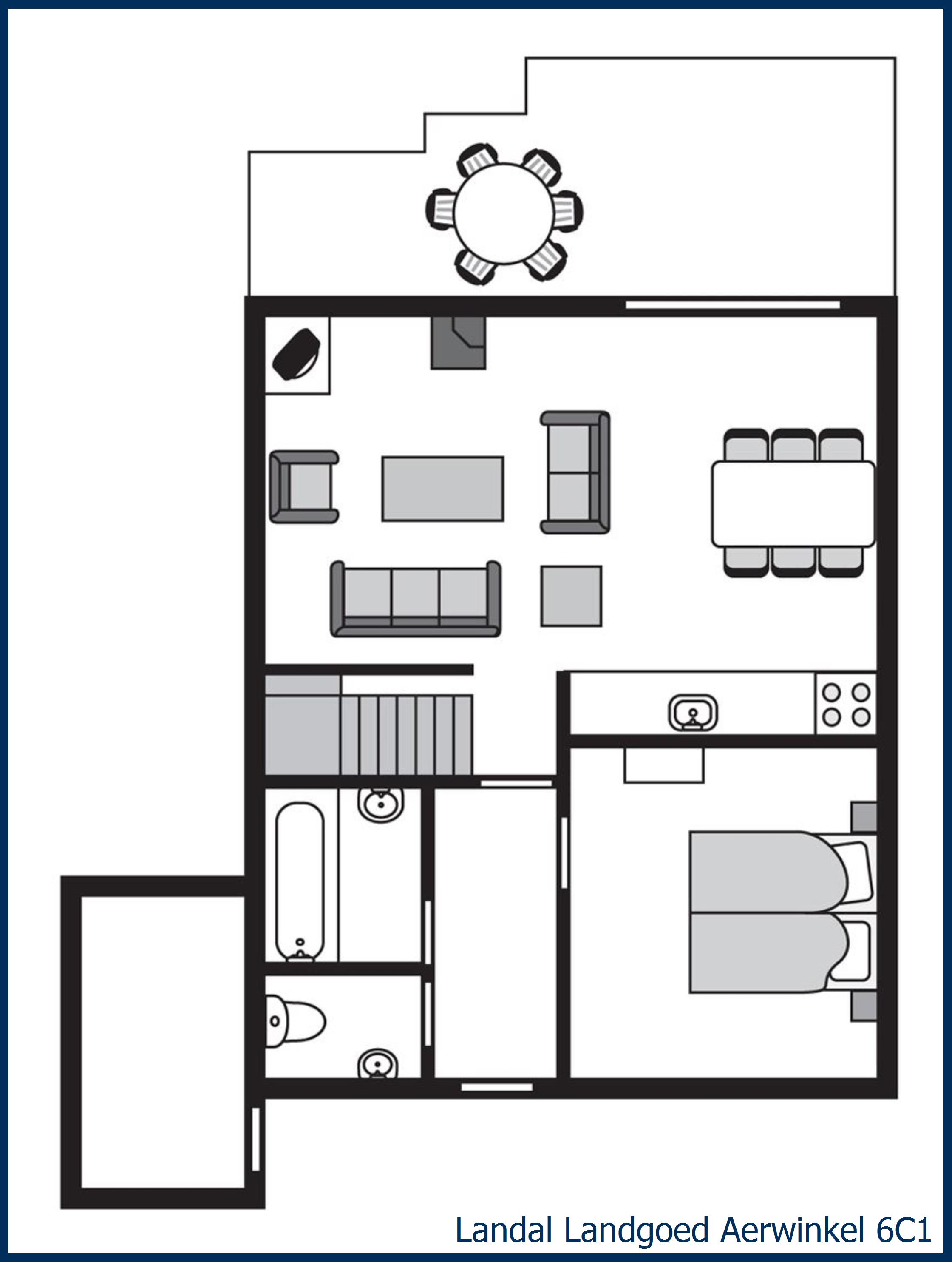 Bungalow 6c1 at Aerwinkel