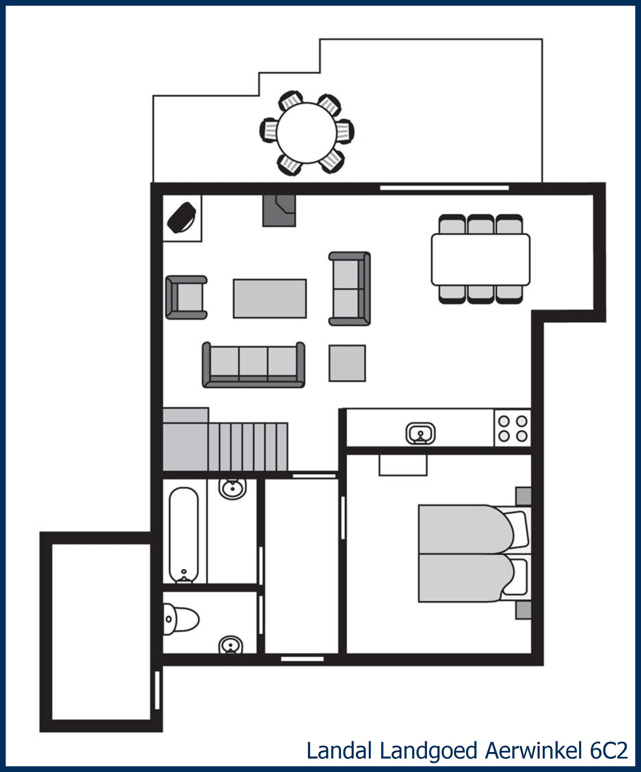 Bungalow 6C2 at Aerwinkel
