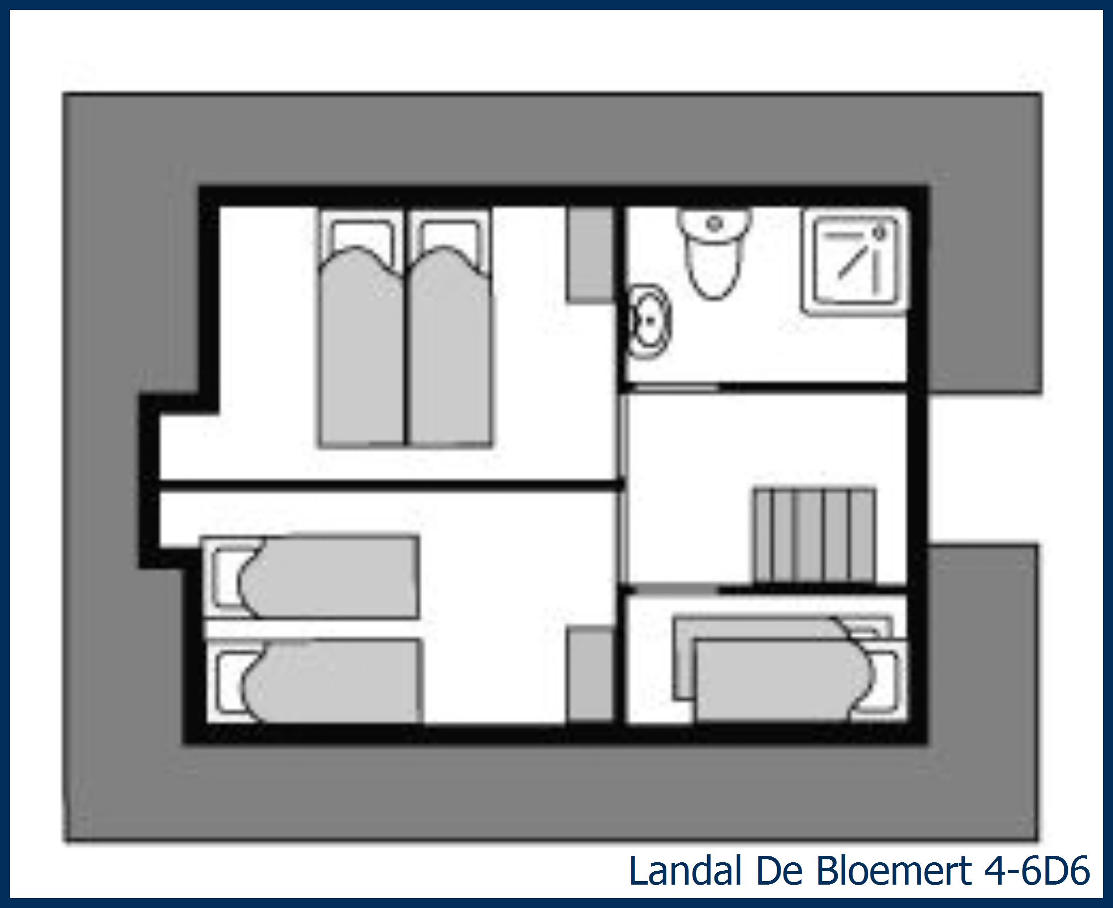Bungalow 4-6D6 at De Bloemert