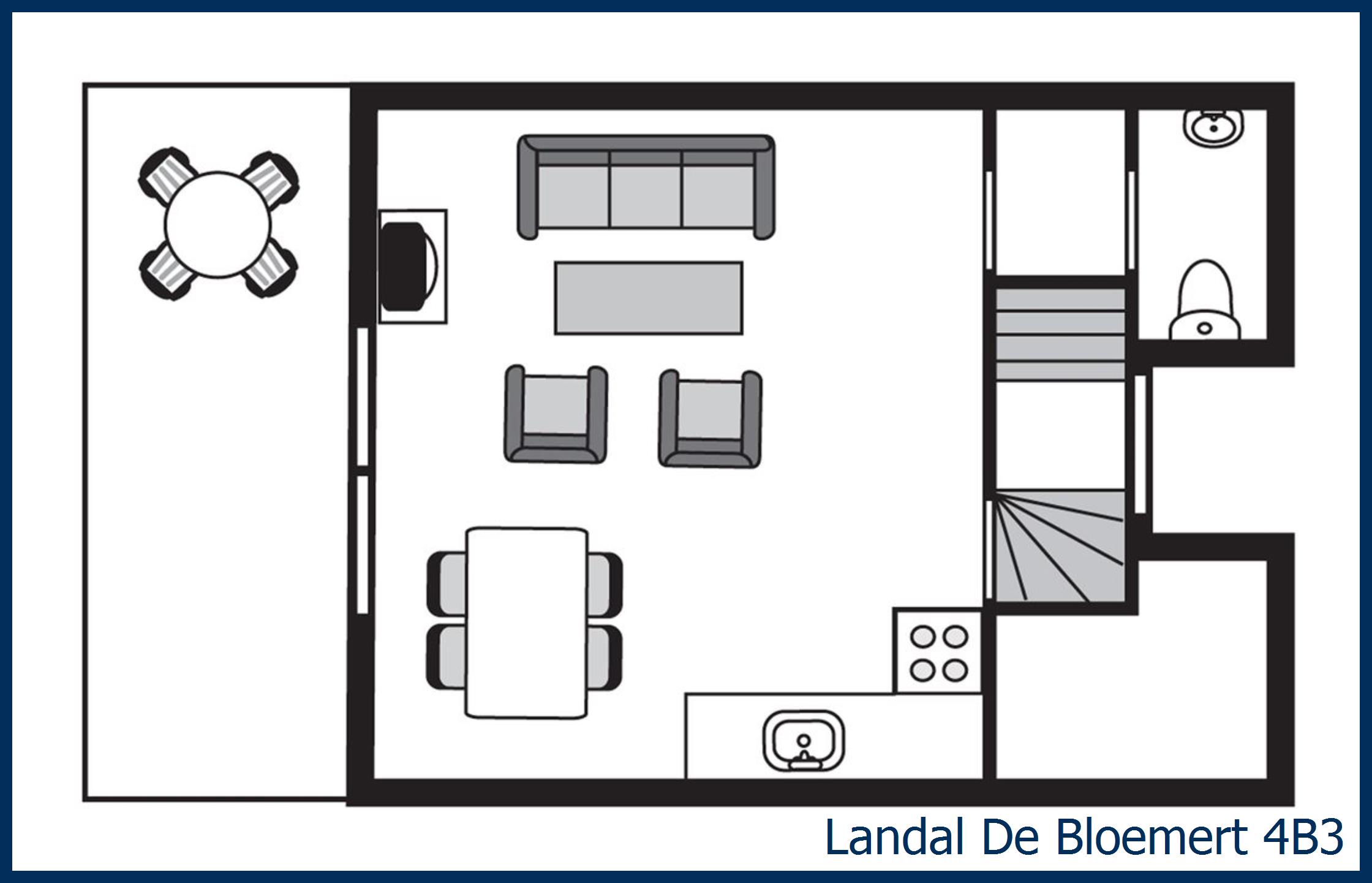Bungalow 4B3 at De Bloemert