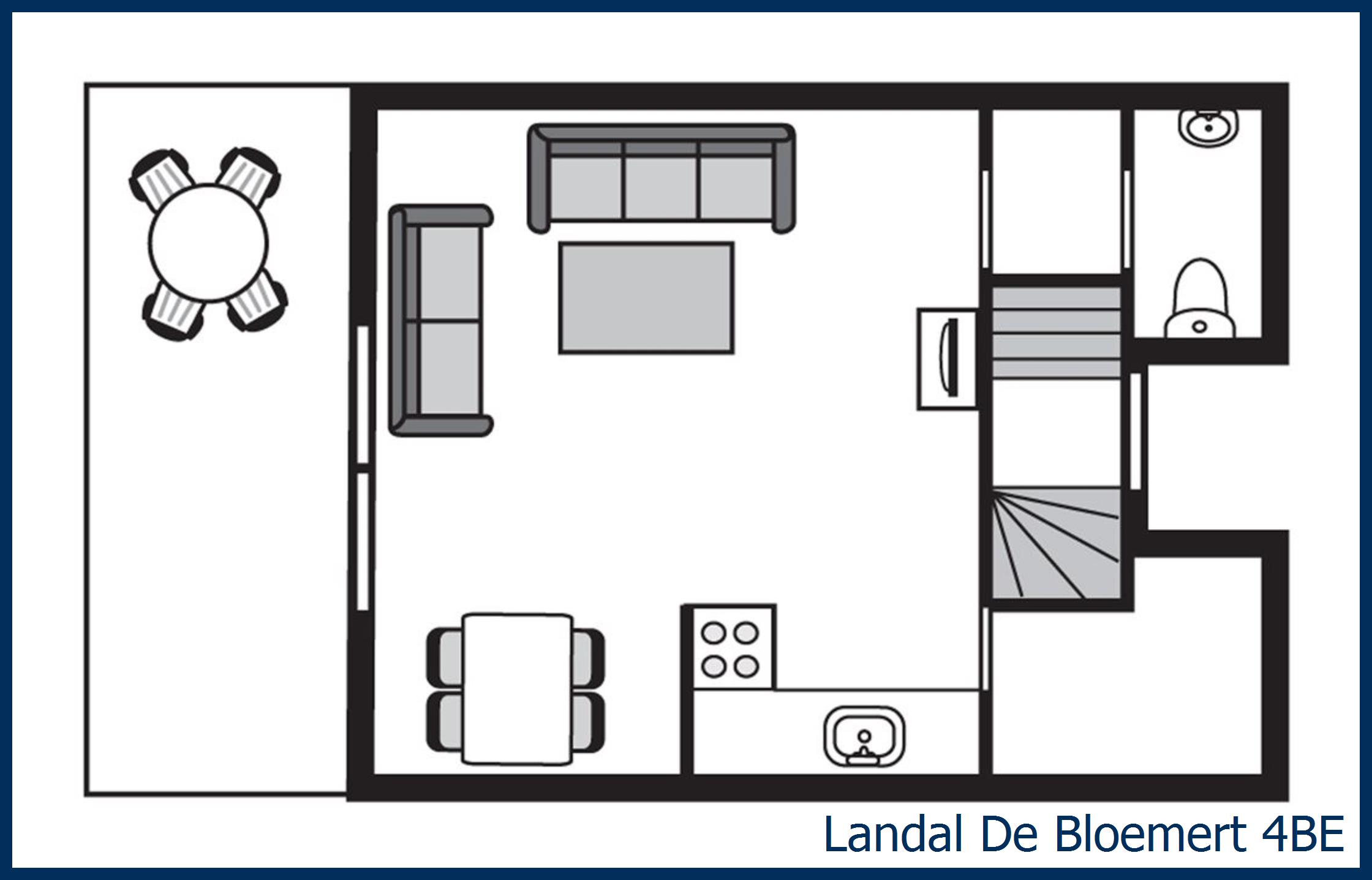 Bungalow 4be at De Bloemert