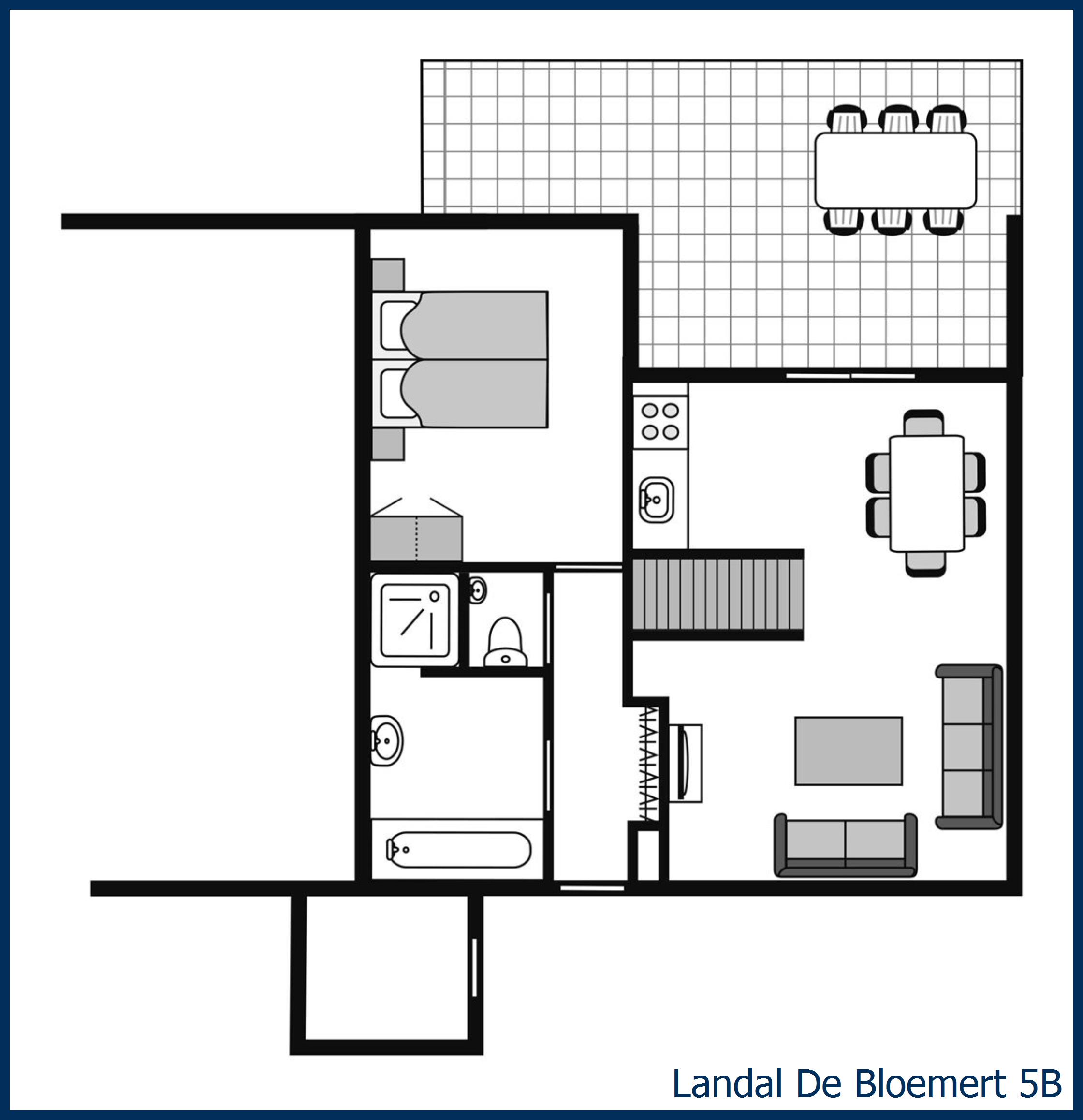 Bungalow 5B at De Bloemert