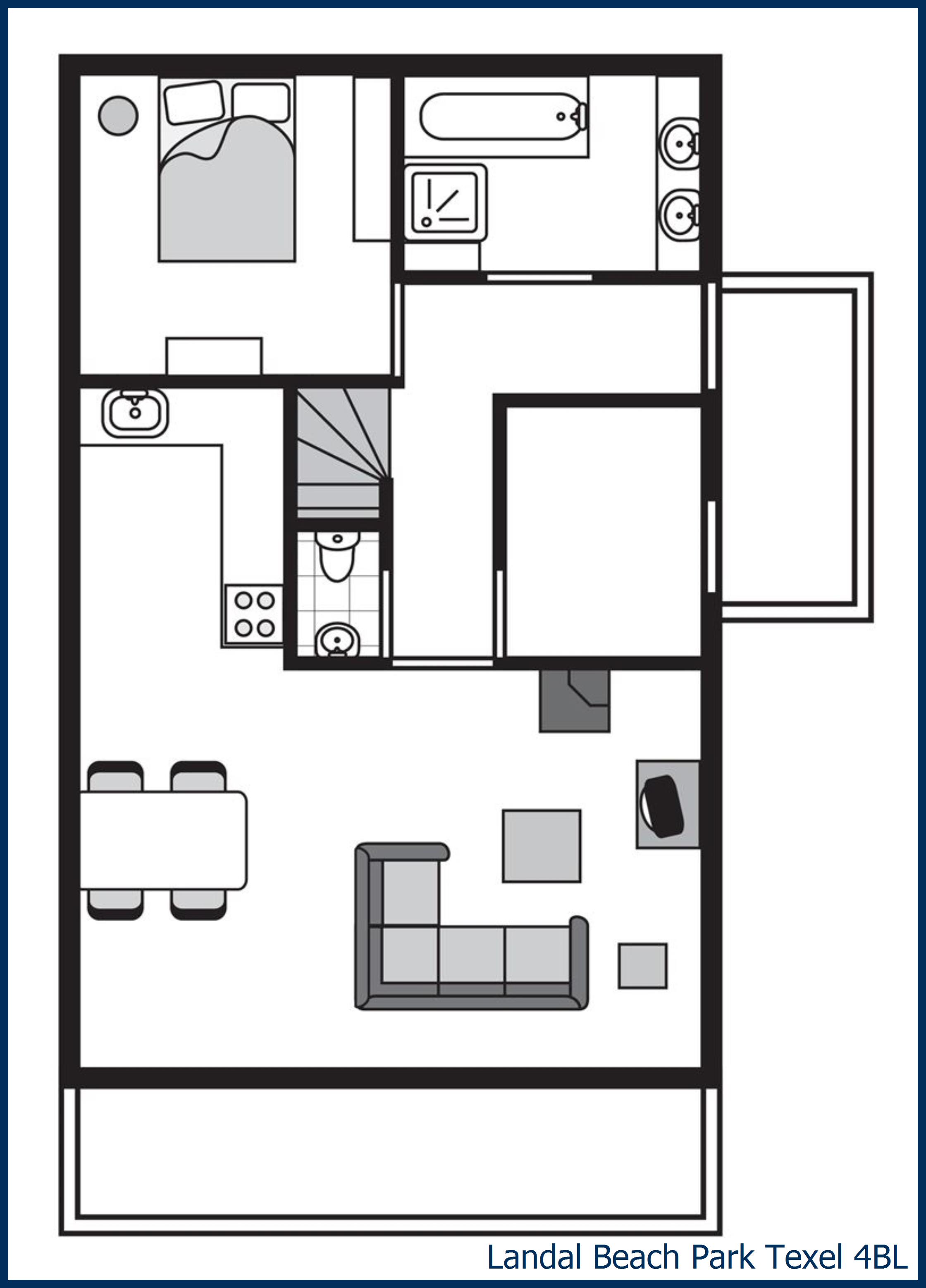 Villa 4BL at Beach Park Texel