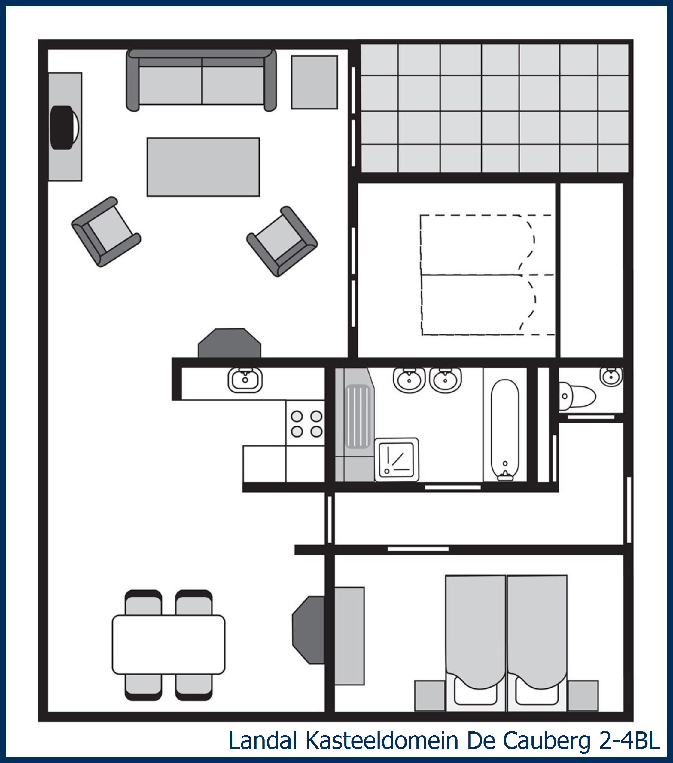 Penthouse 2-4BL at Kasteeldomein De Cauberg