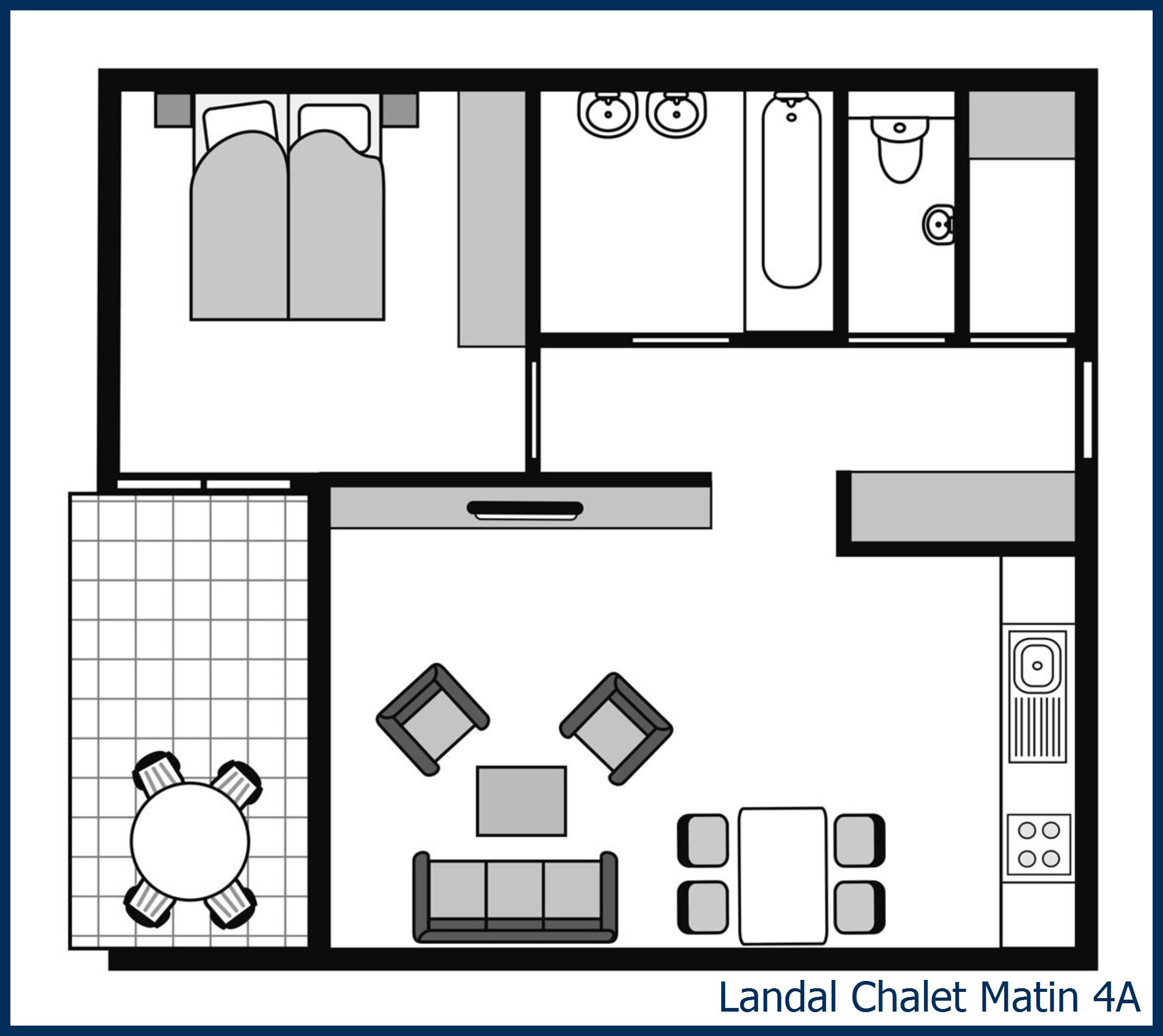 Apartment 4A at Chalet Matin