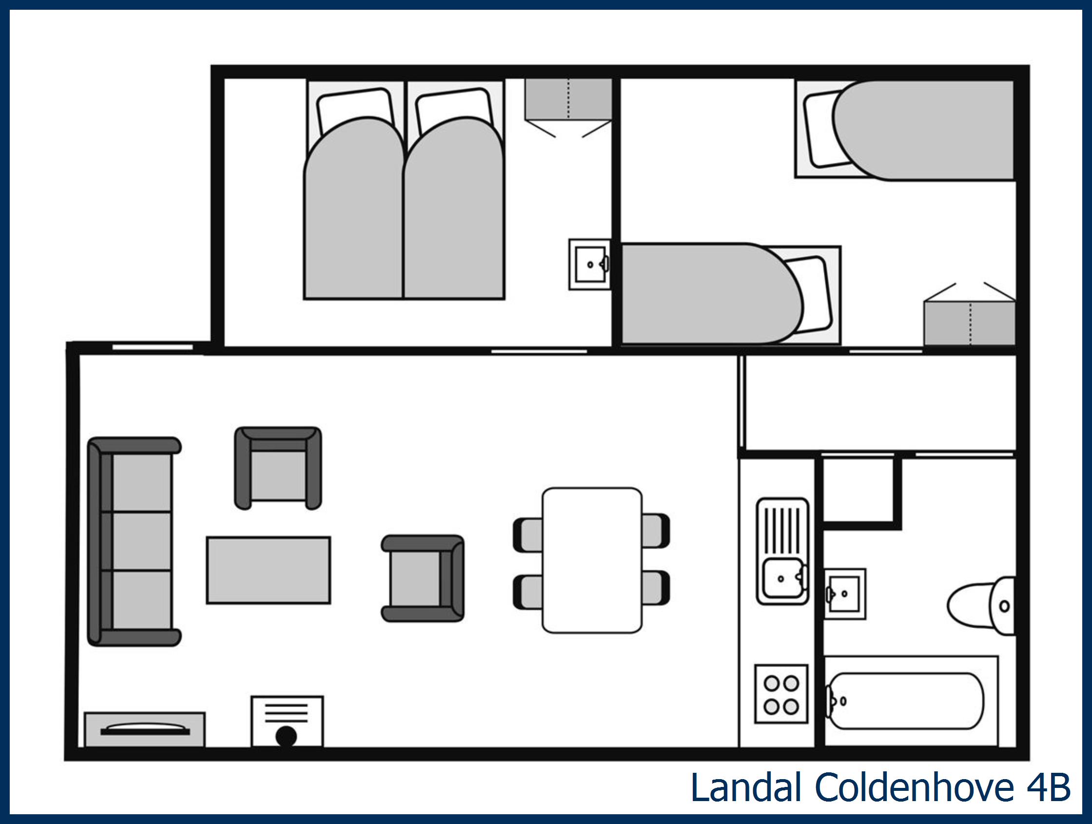 Bungalow 4B at Coldenhove