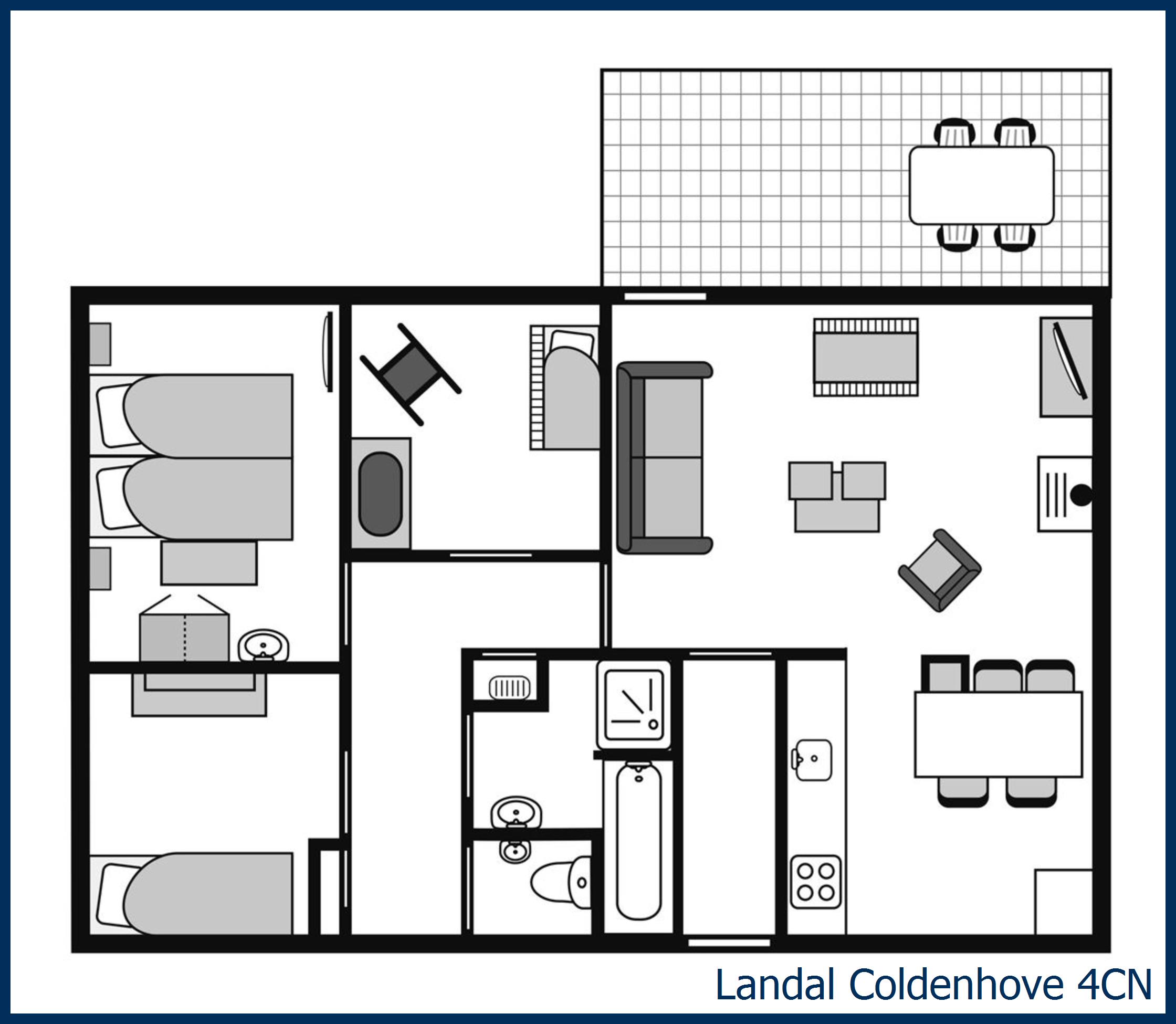 Baby bungalow 4CN at Coldenhove
