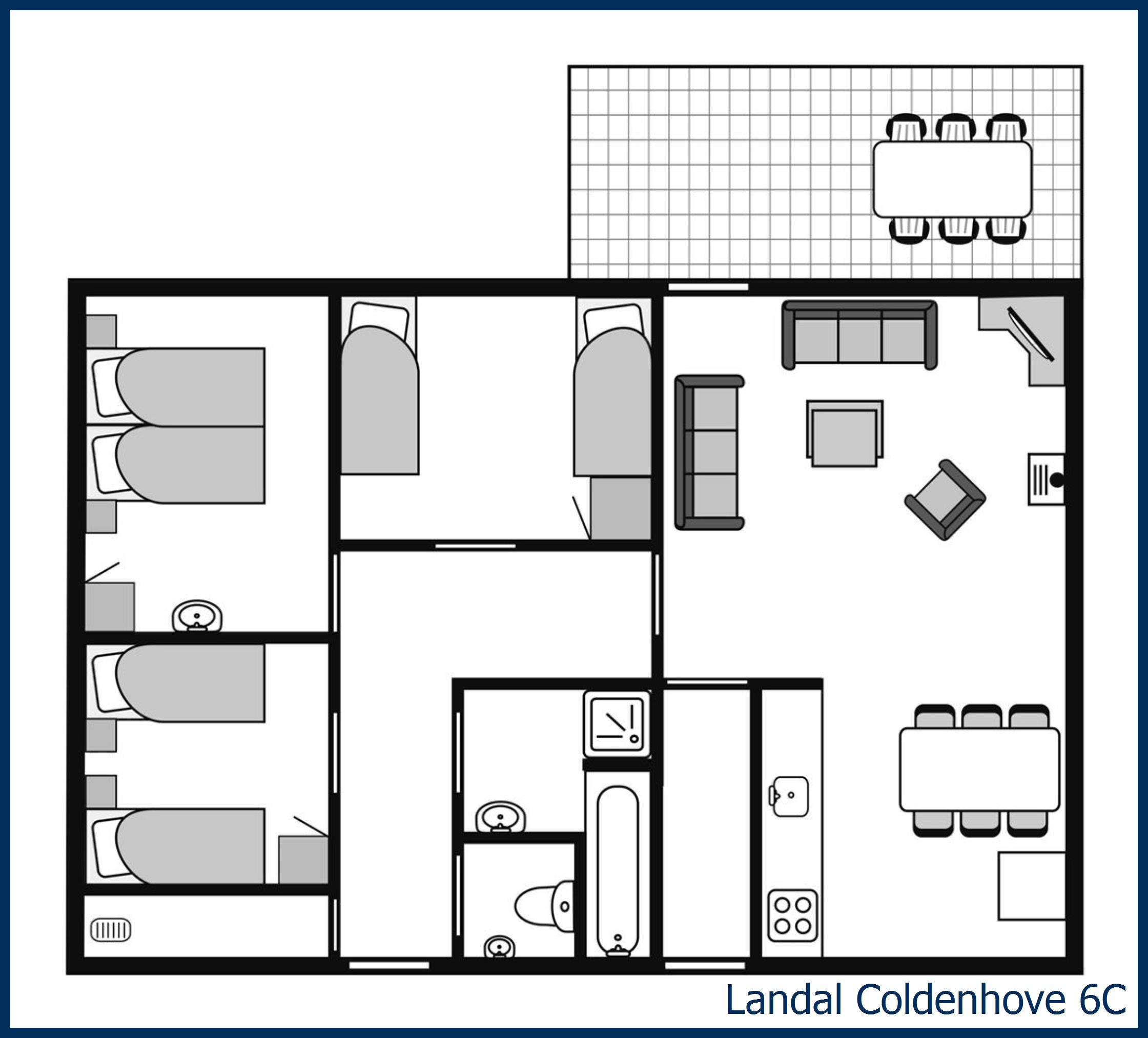 Bungalow 6C at Coldenhove