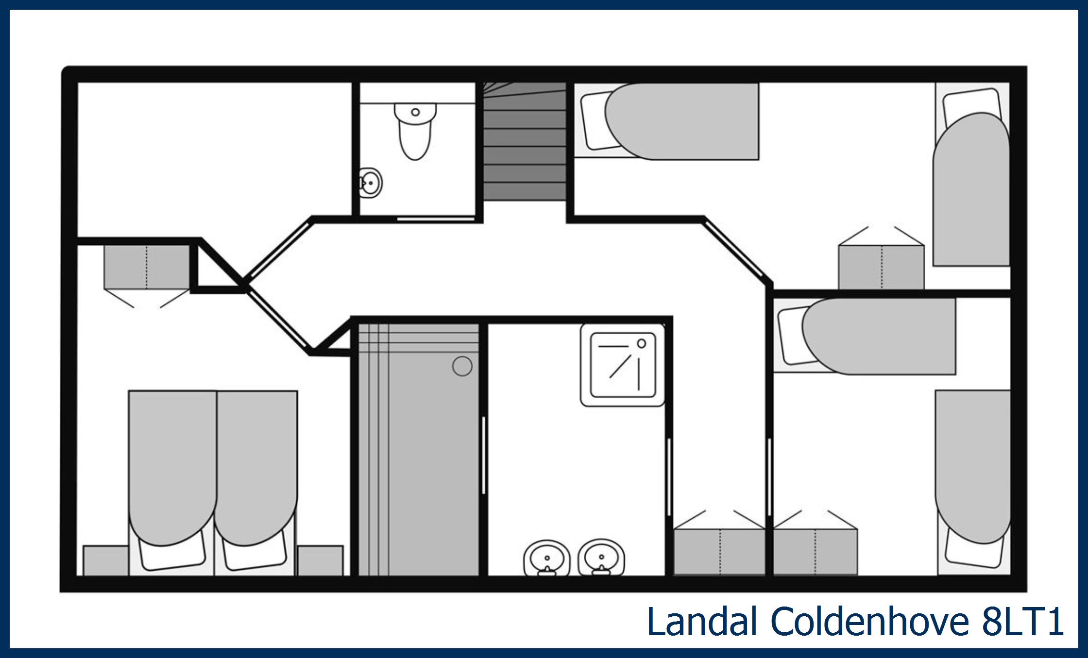 Bungalow - Extra accessible 8LT1 at Coldenhove