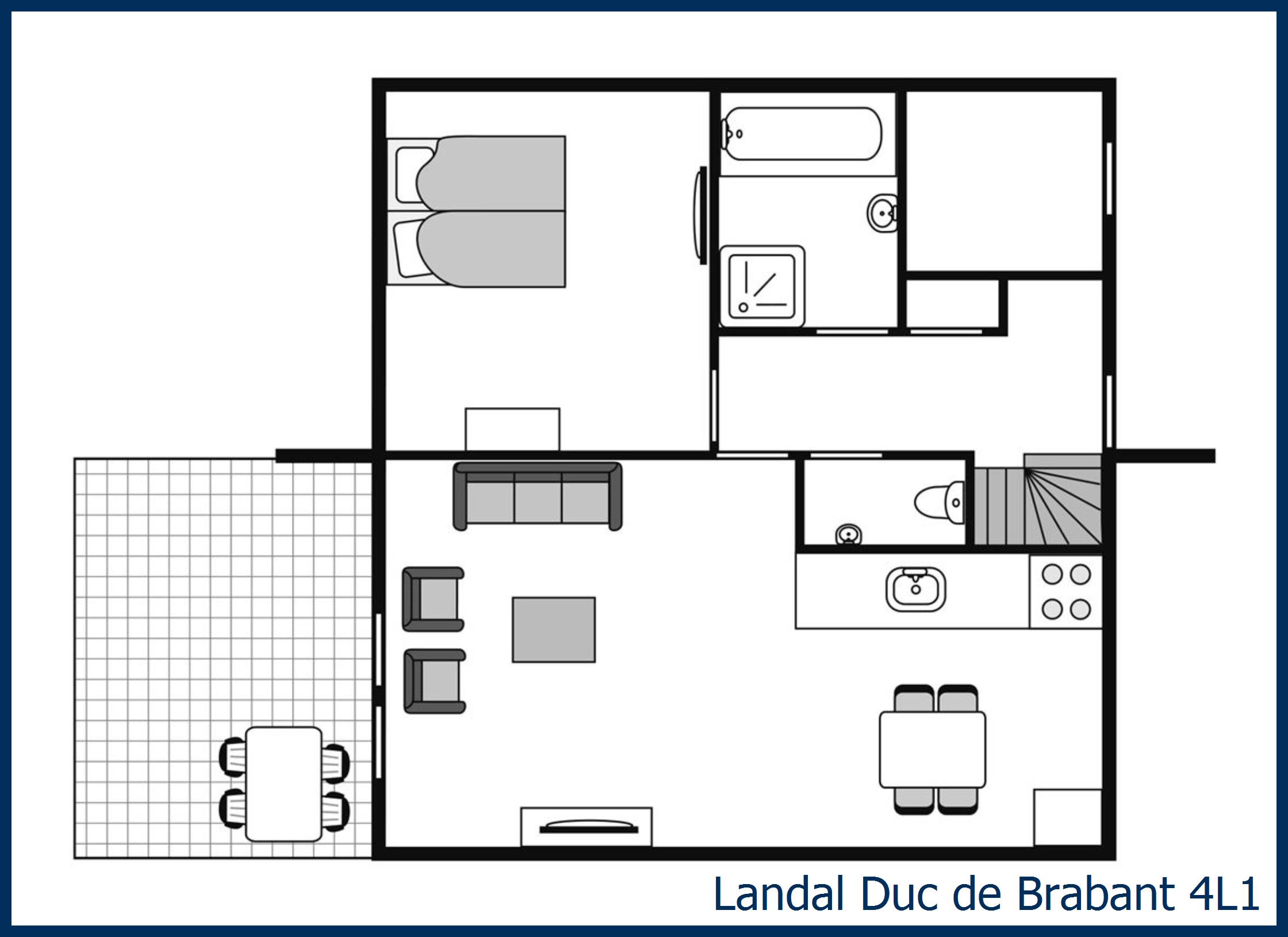 Bungalow 4L1 at Duc de Brabant