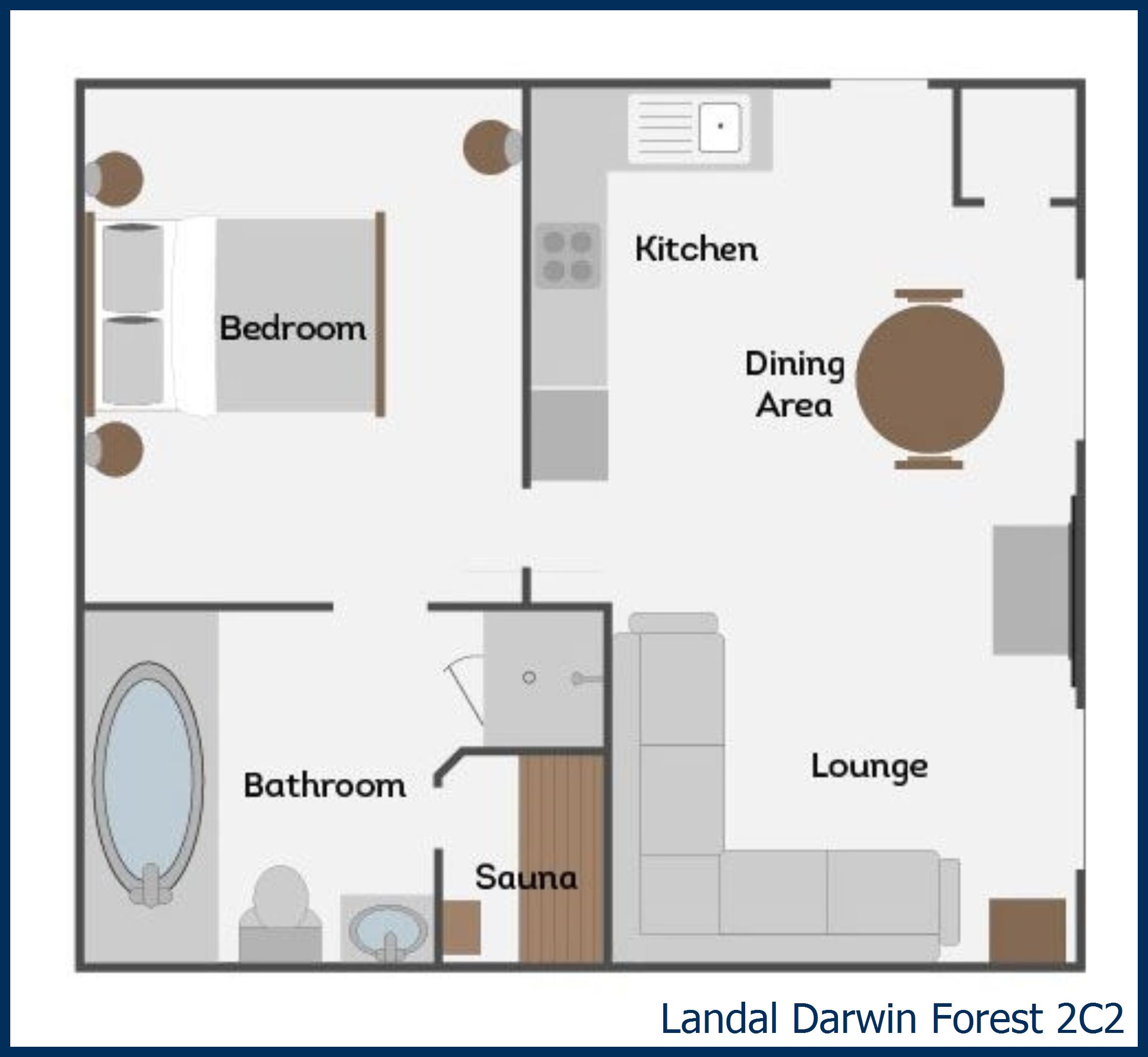 Chalet - Chatsworth Elite Vogue 1 2C2 at Darwin Forest
