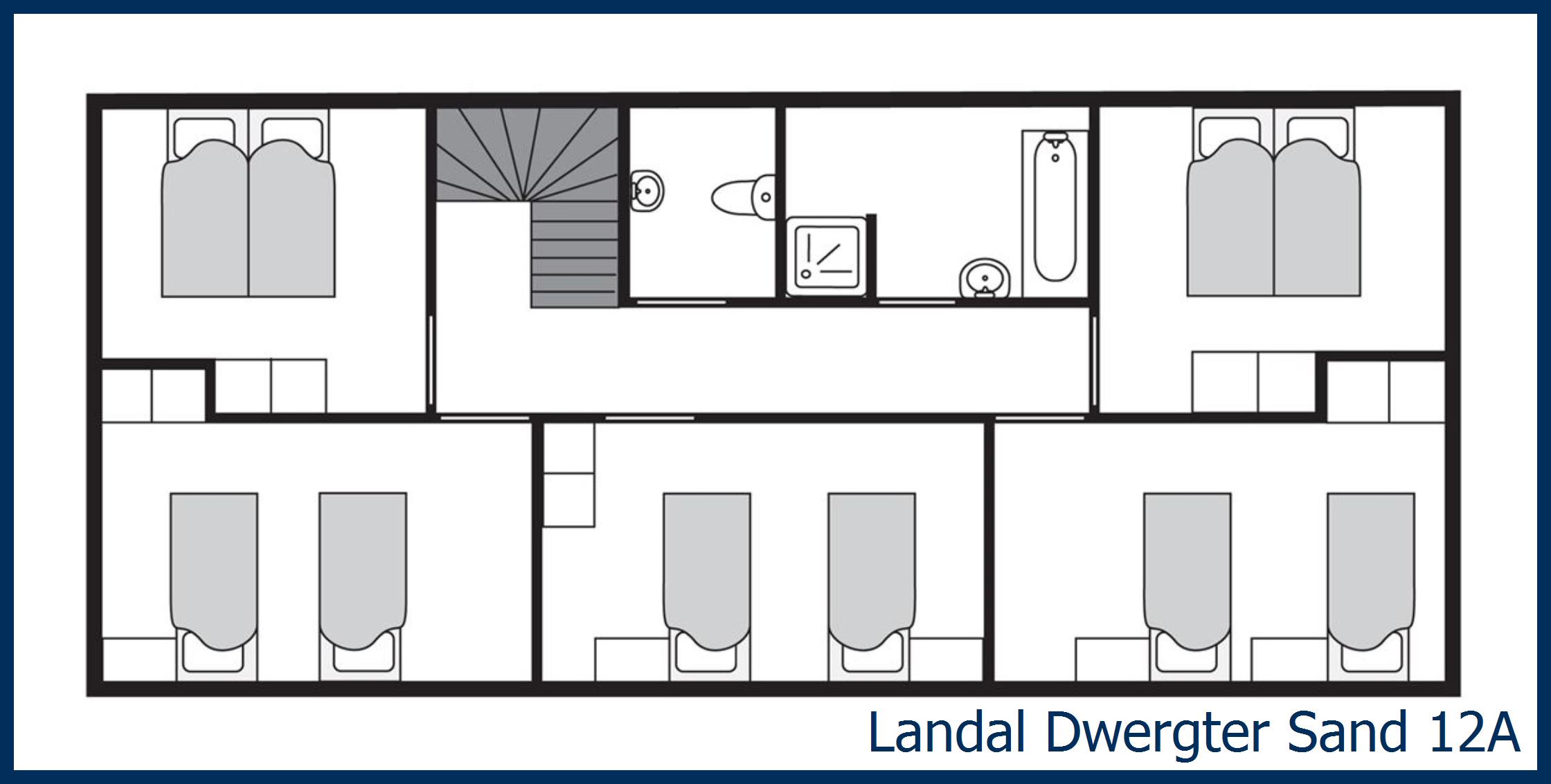 Bungalow 12A at Dwergter Sand