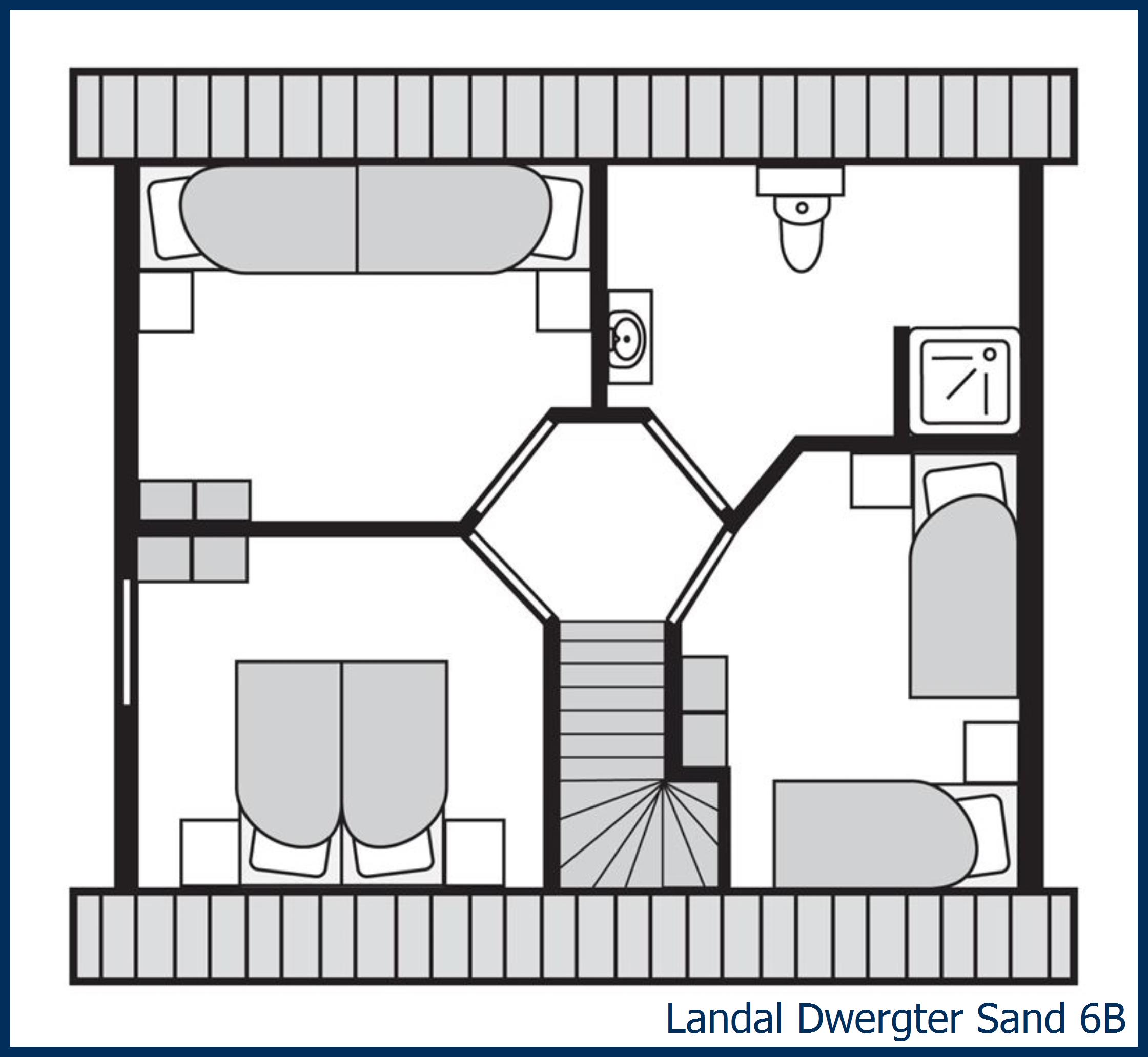 Bungalow 6B at Dwergter Sand