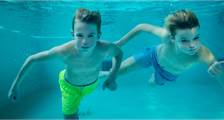 Swimming activities at Landal Esonstad
