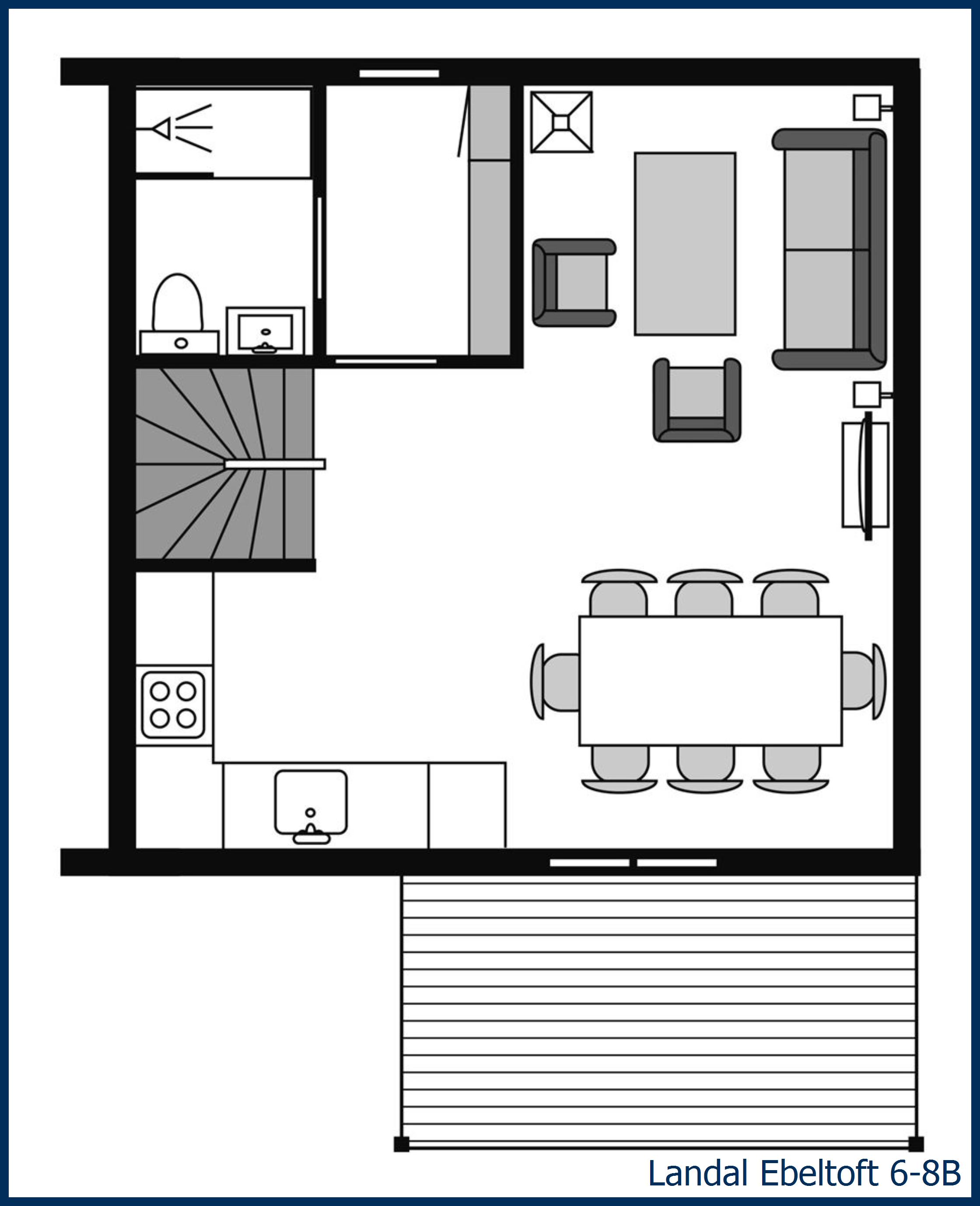 Bungalow 6-8B at Ebeltoft